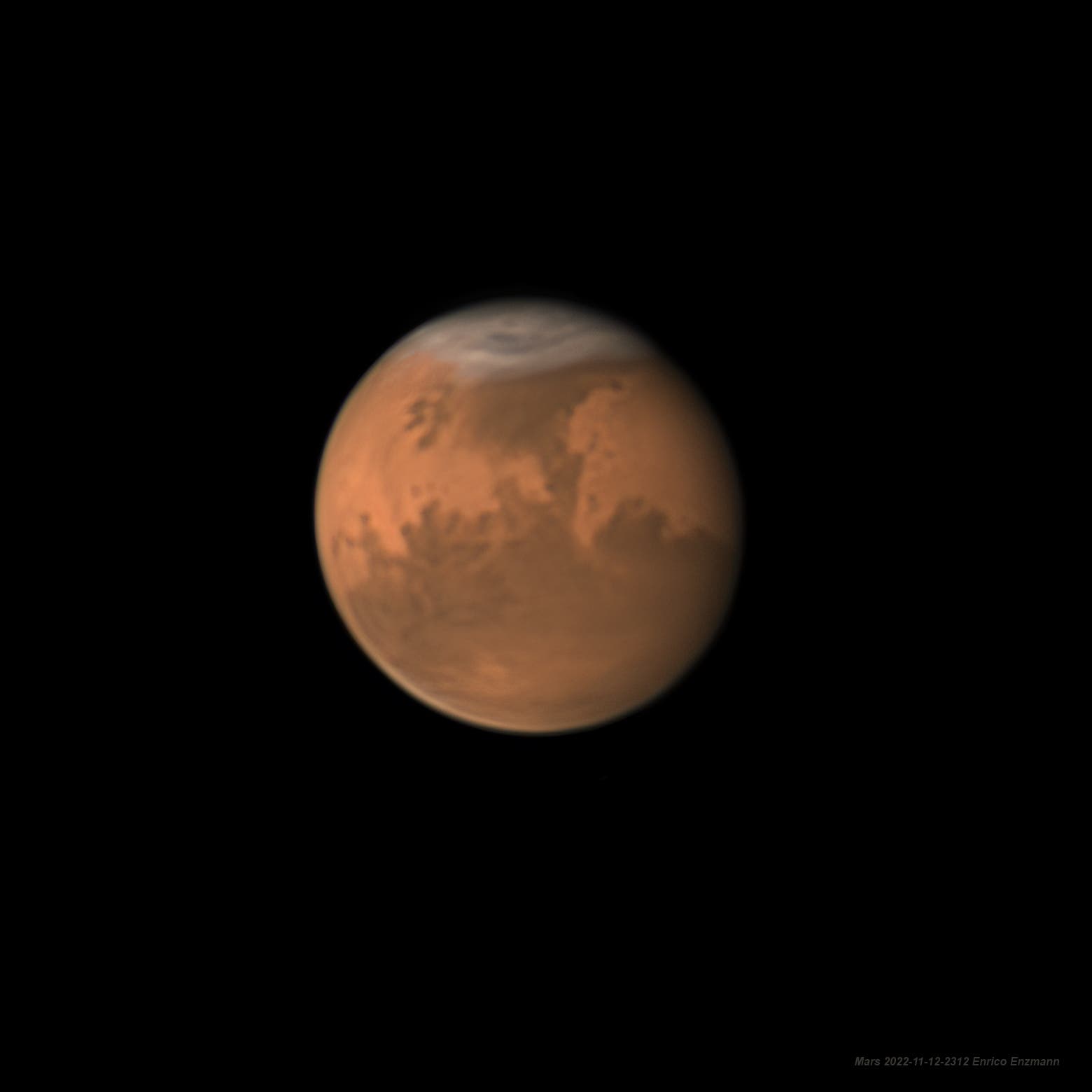 Mars am 12. November 2022