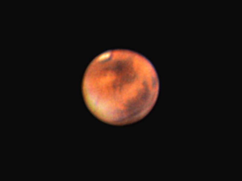 Mars am 16.3.2012