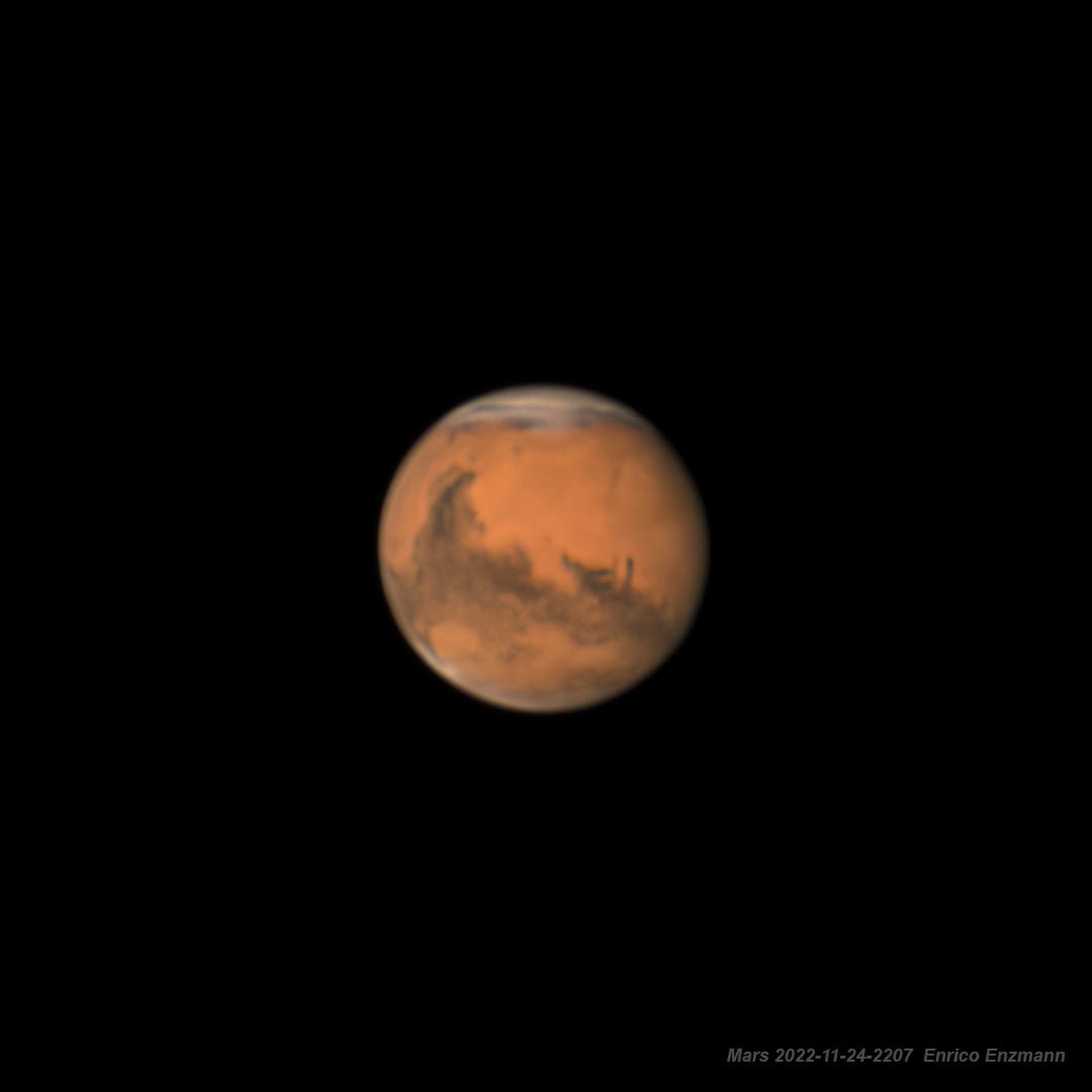Mars am 24. November 2022 