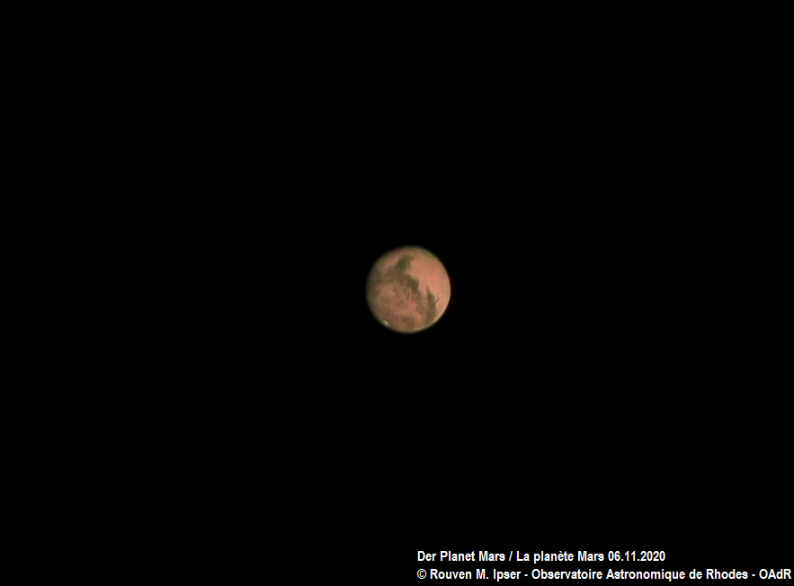 Mars am 6. November 2020
