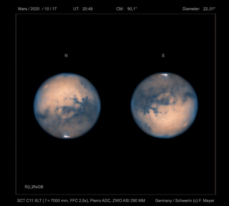 Mars am 17. Oktober 2020 (2)