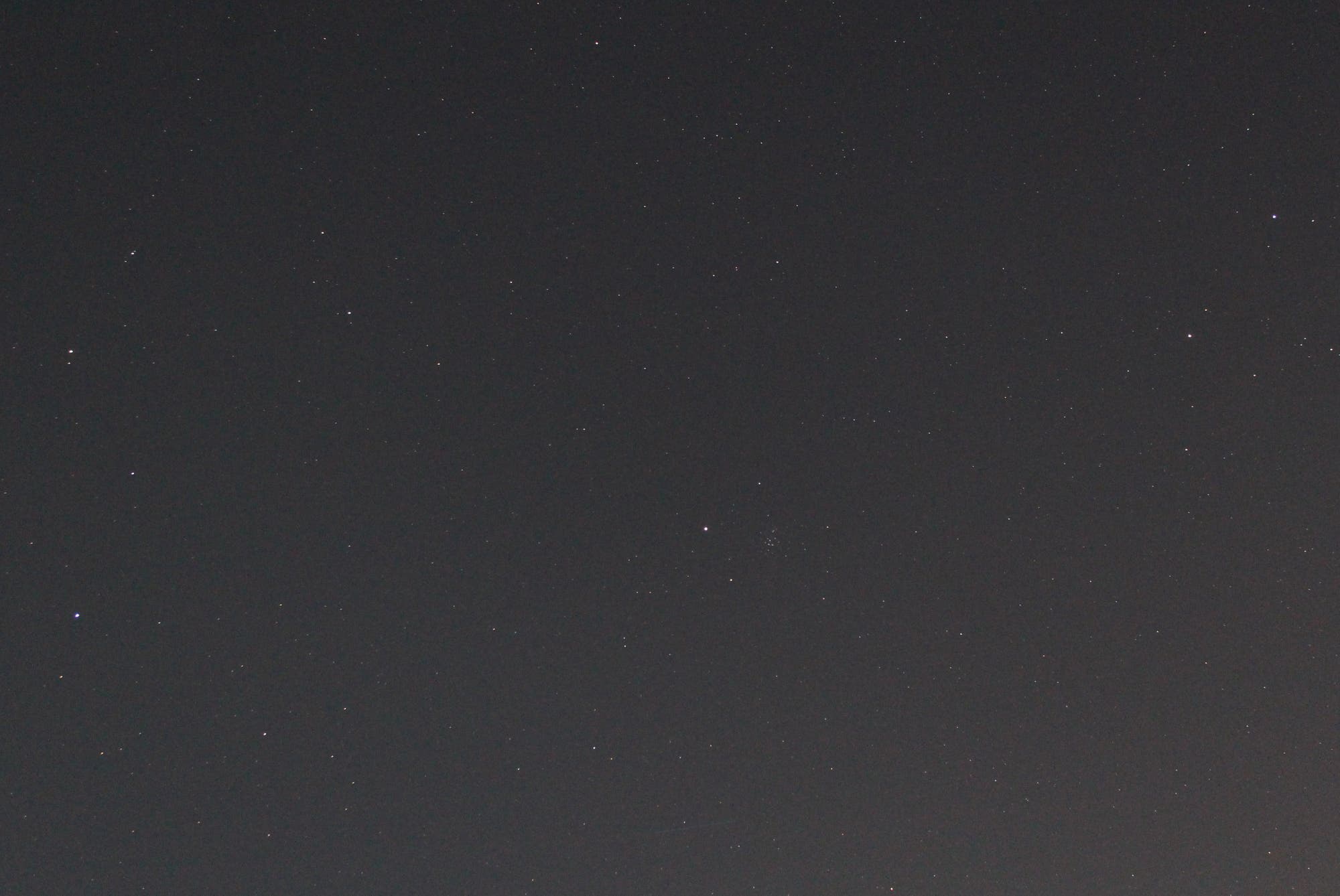 Mars im Sternbild Krebs