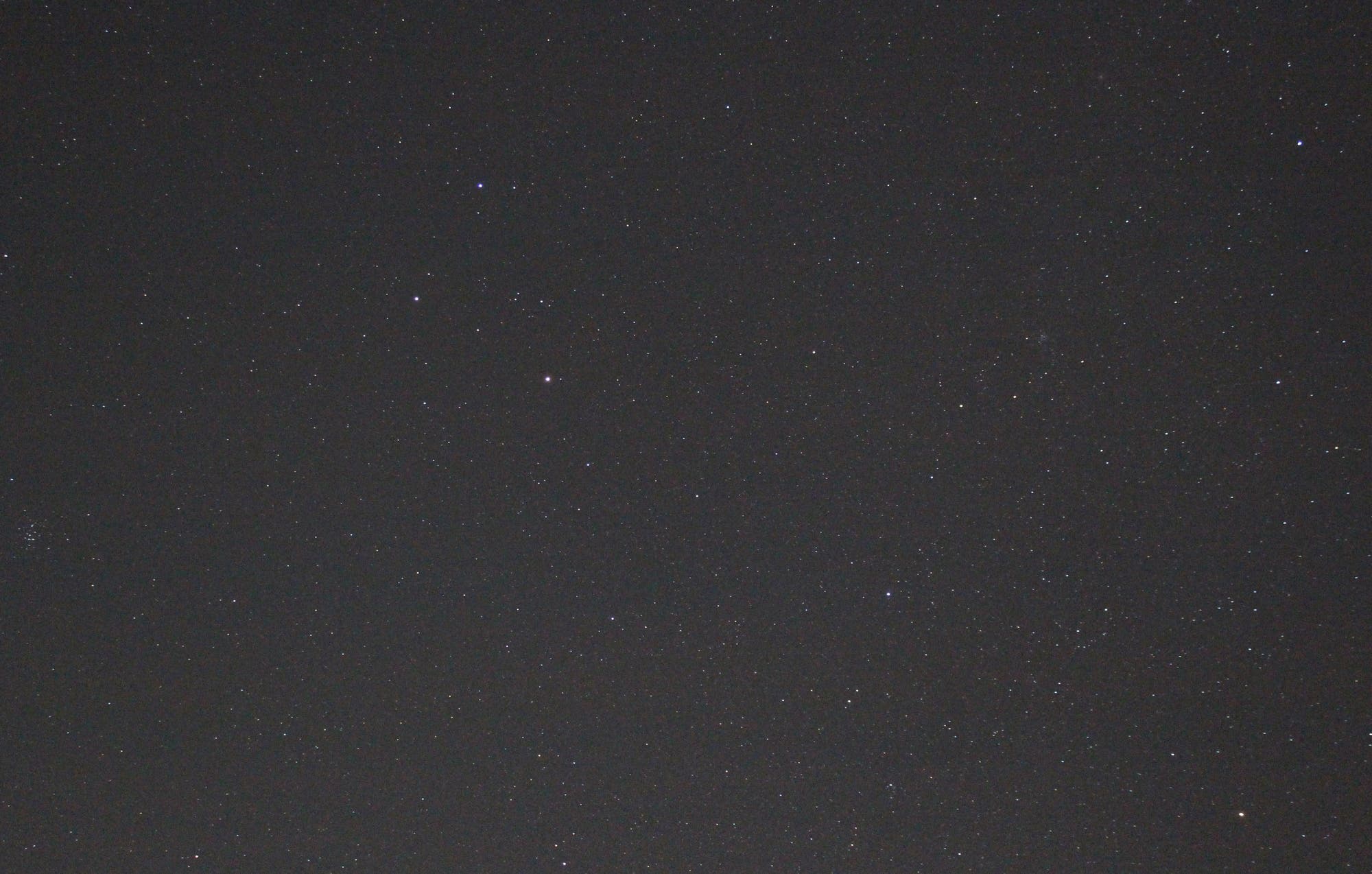 Mars im Sternbild Zwillinge