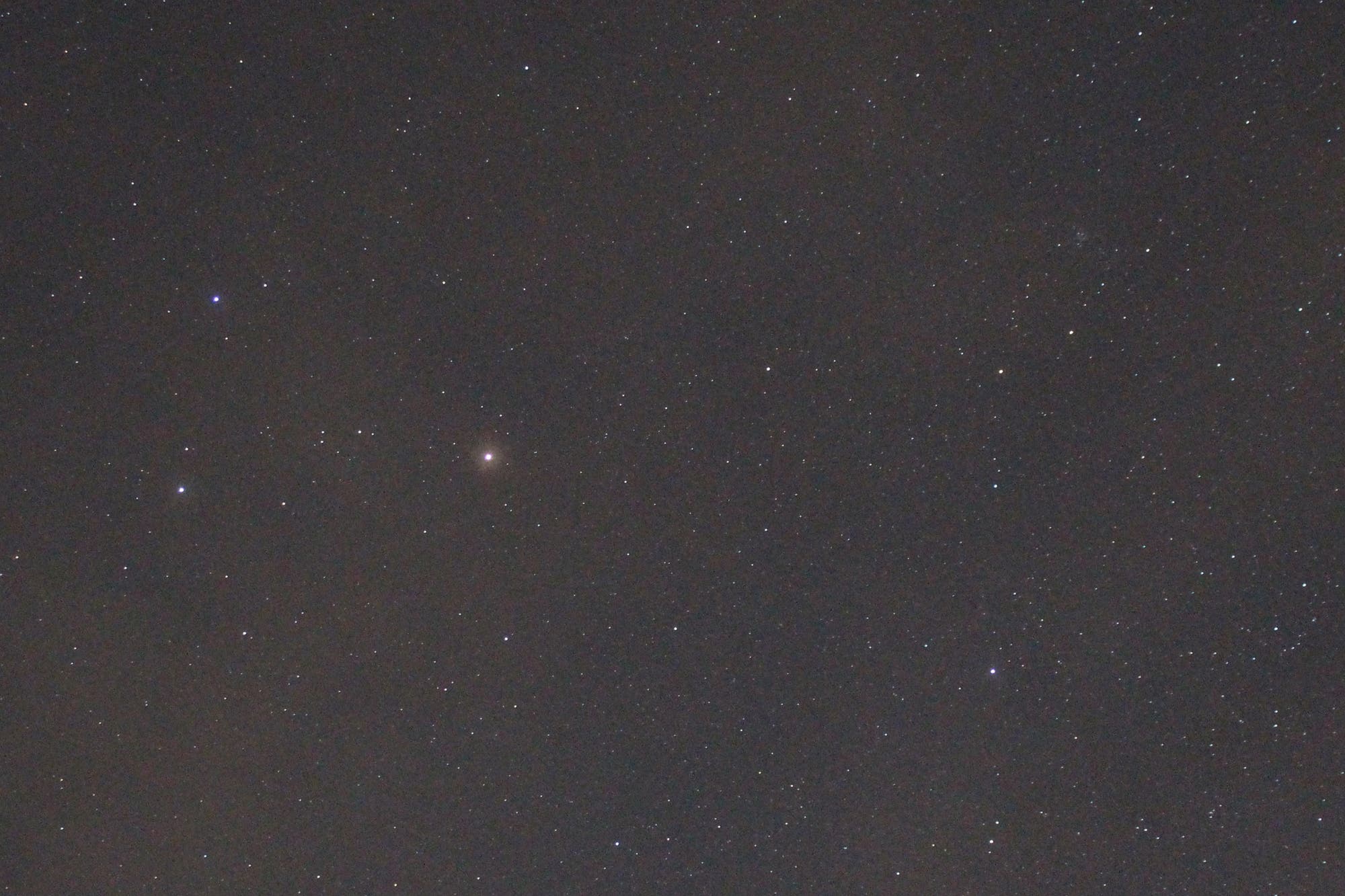 Mars im Sternbild Zwillinge