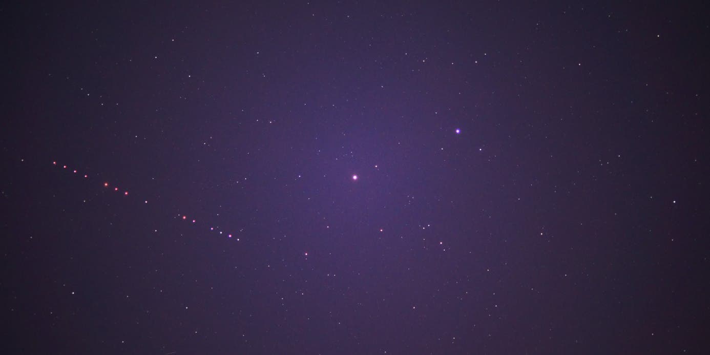 Mars verlässt die Zwillinge