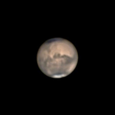 Mars als IR-RGB