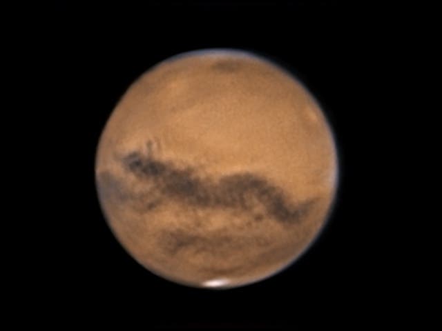 Mars am 11. Oktober 2020