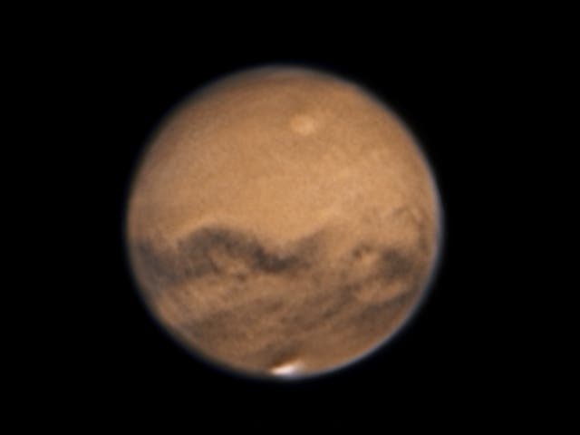 Mars am 13. Oktober 2020