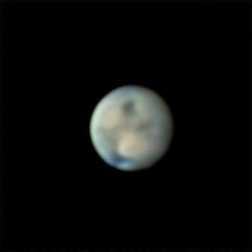 Mars als IR-RGB am 3. Juli 2018