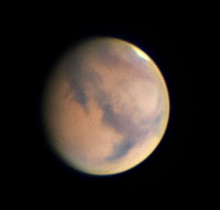 Mars von 30. August 2020