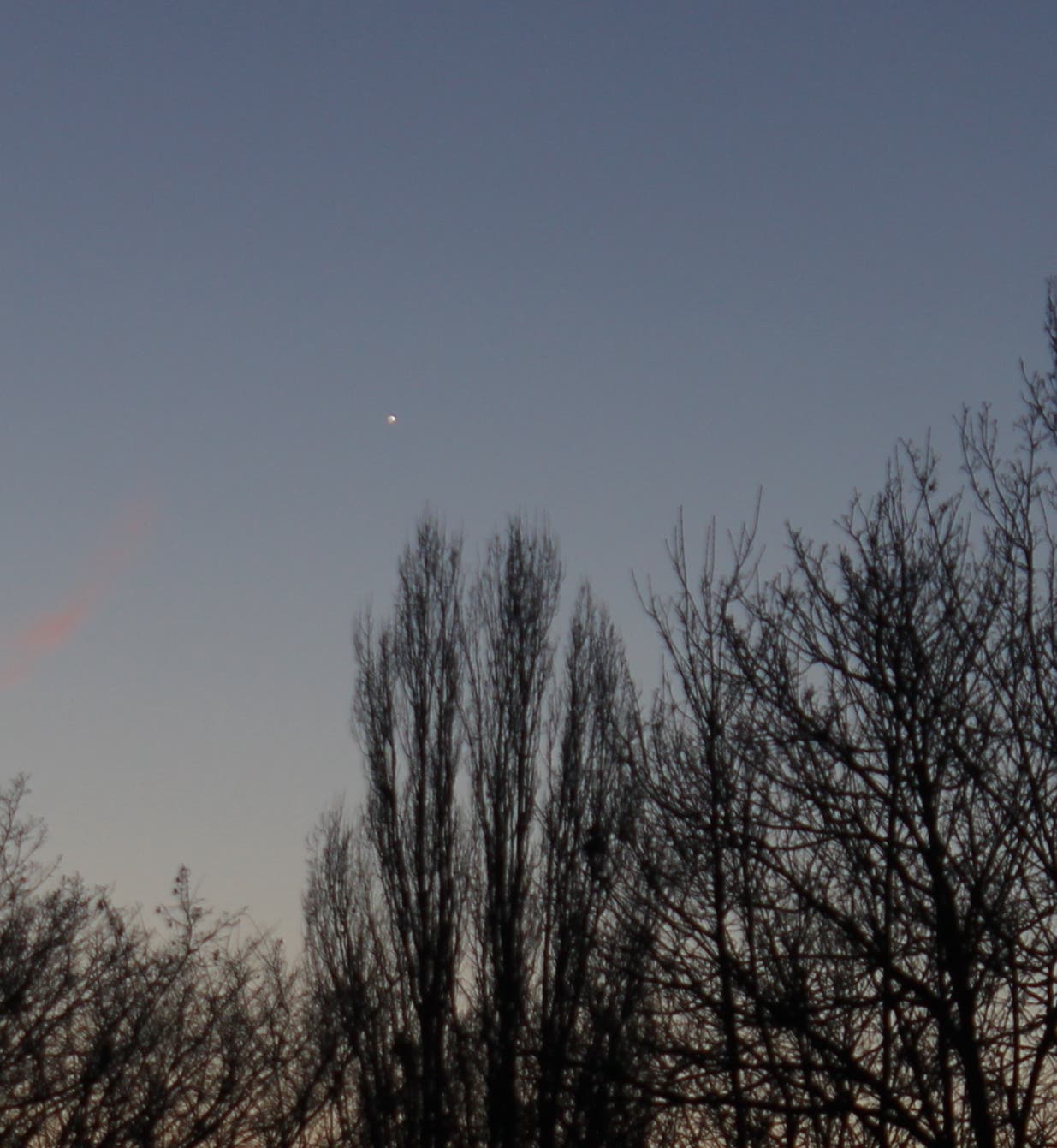 Merkur in der Morgendämmerung