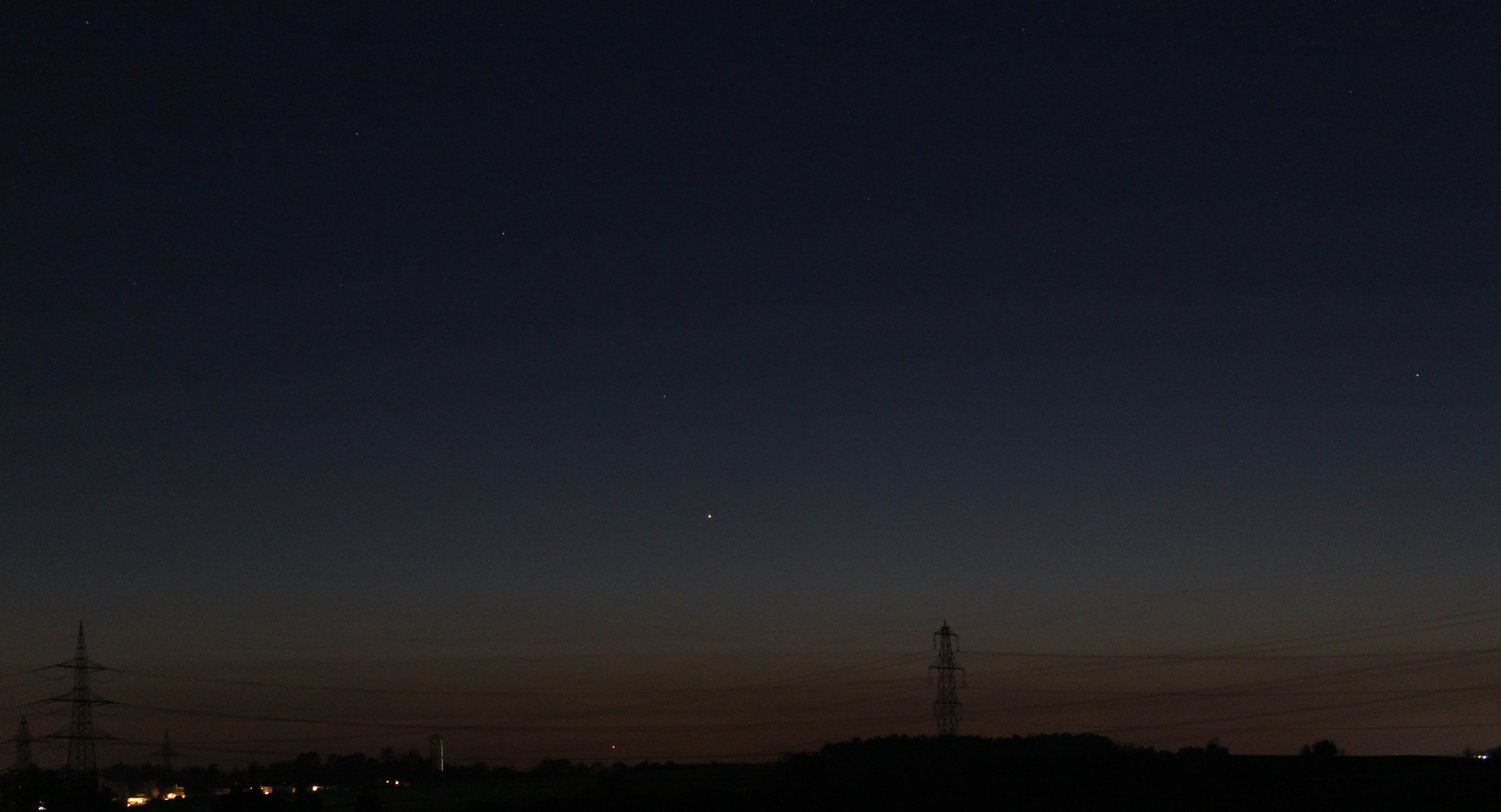 Merkur und Venus am Abendhimmel - 2