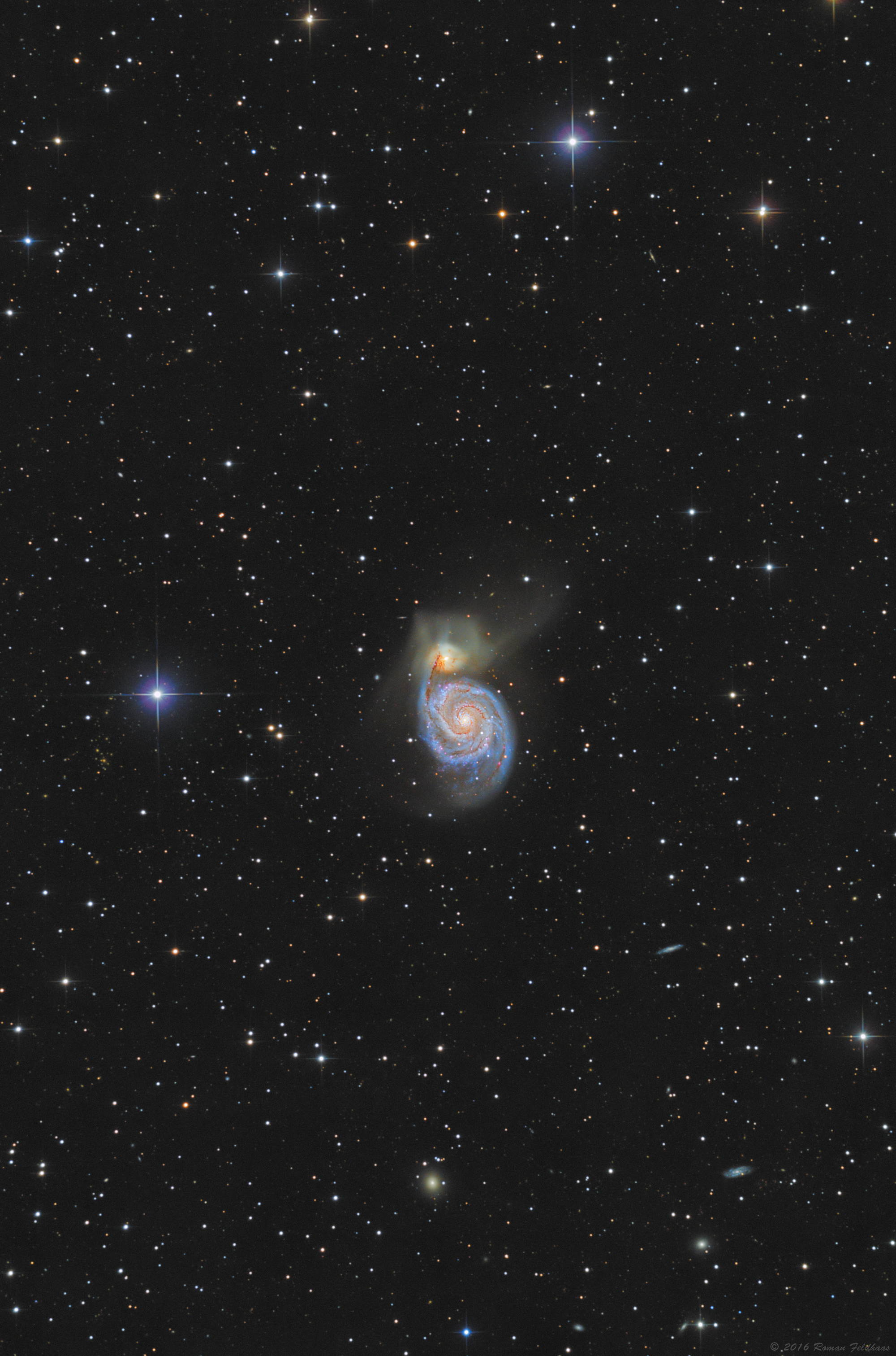 Messier 51 (Whirlpool-Galaxie)