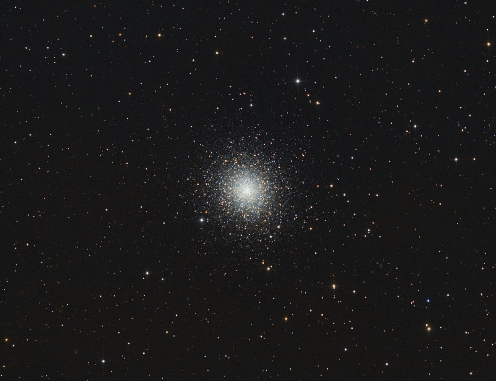 Der Kugelsternhaufen Messier 2