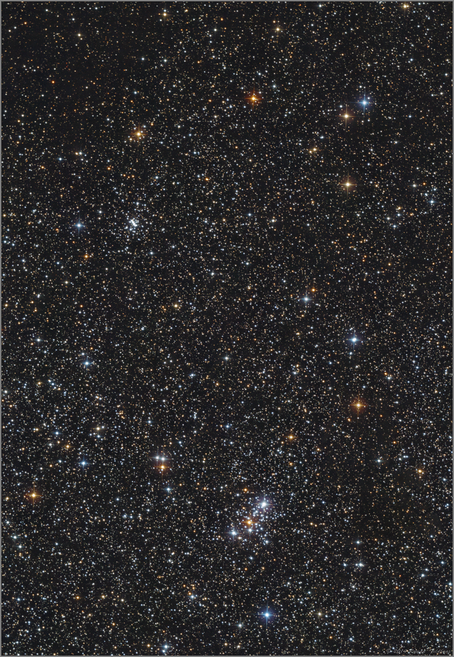 Messier 103 "kleiner Weihnachtsbaum , Trumpler 1 & Czernik 4 
