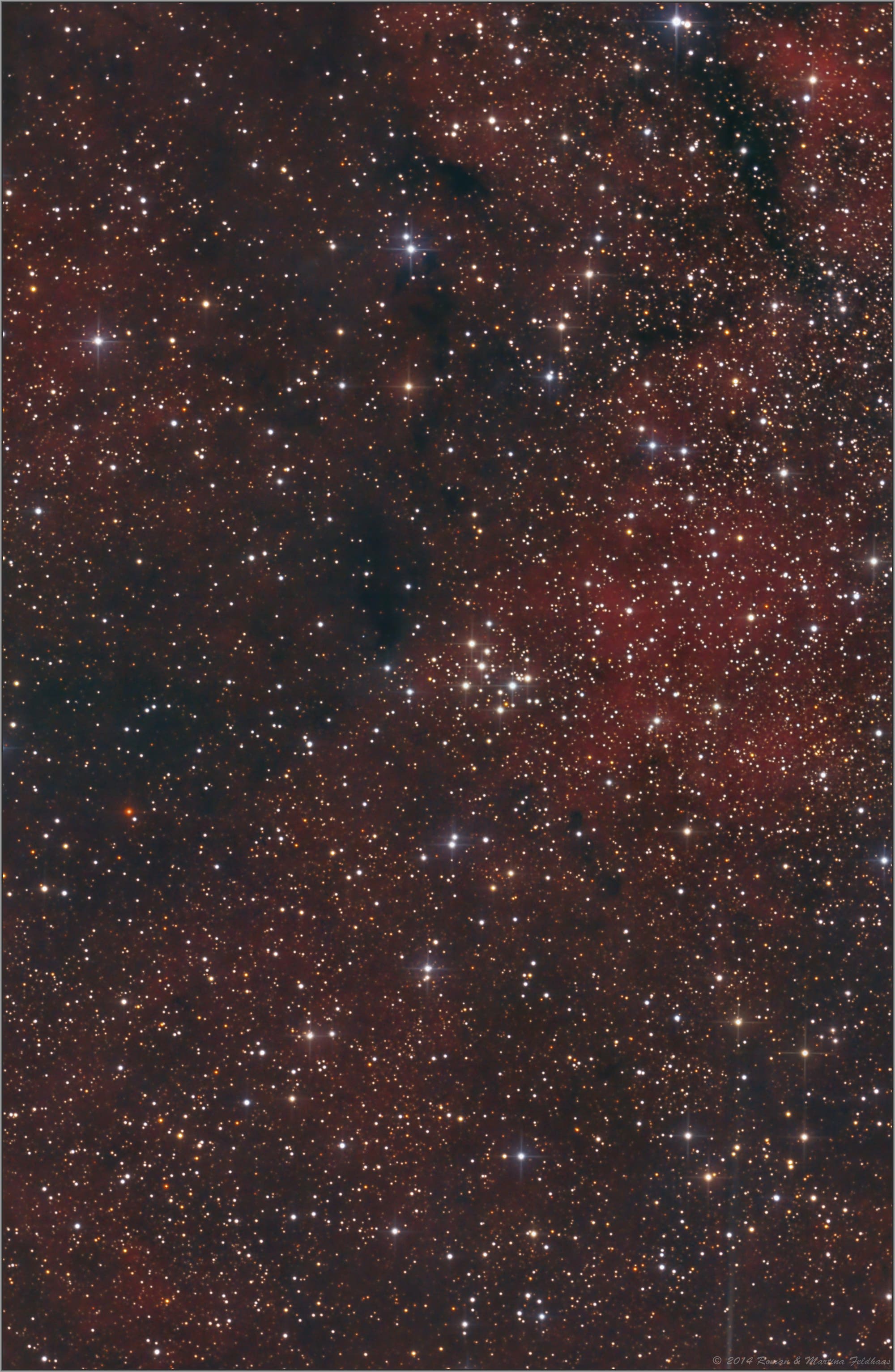 Messier 29 und Umgebung