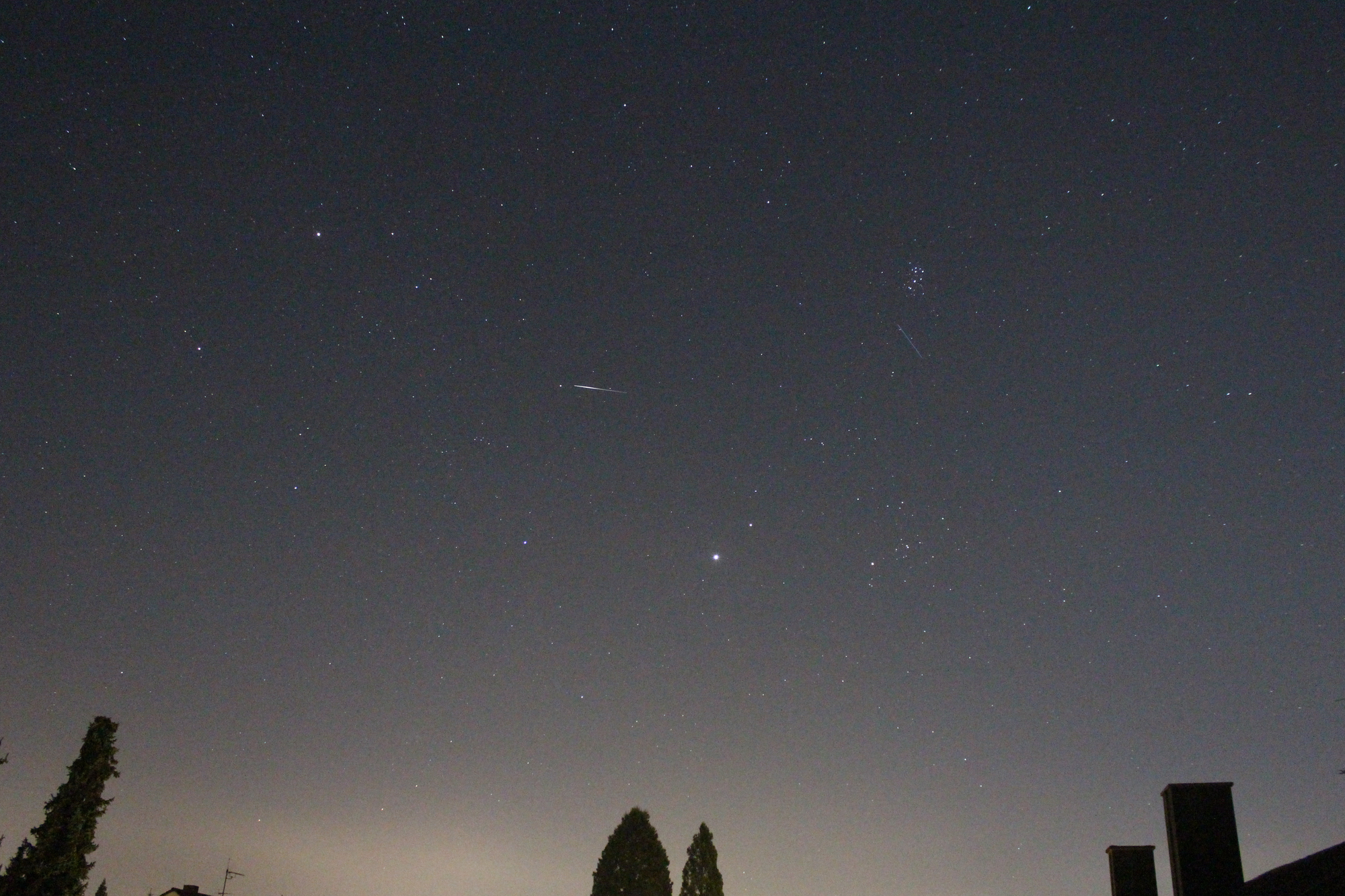 Meteor im Stier