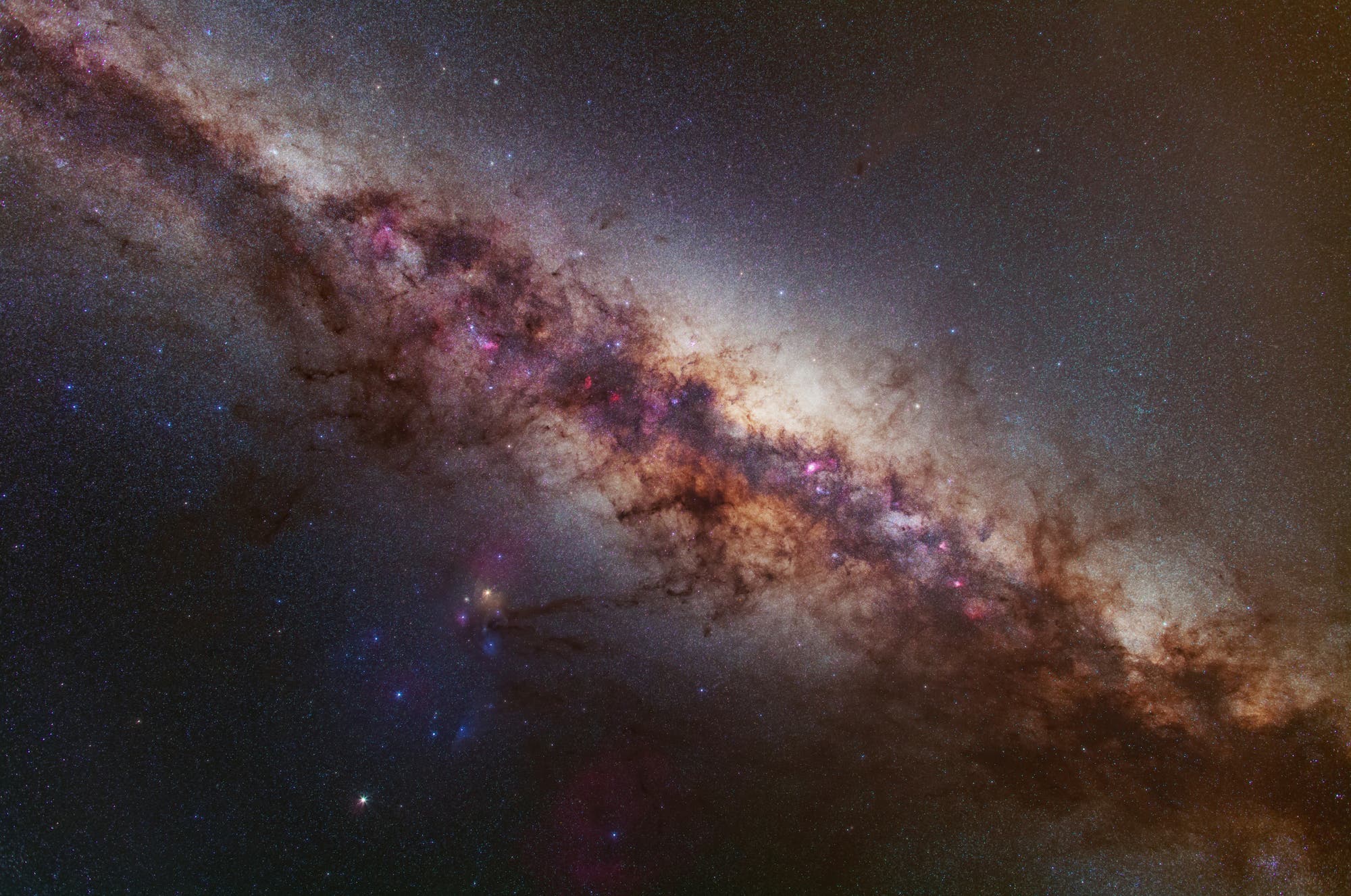 Das Zentrum der Milchstraße