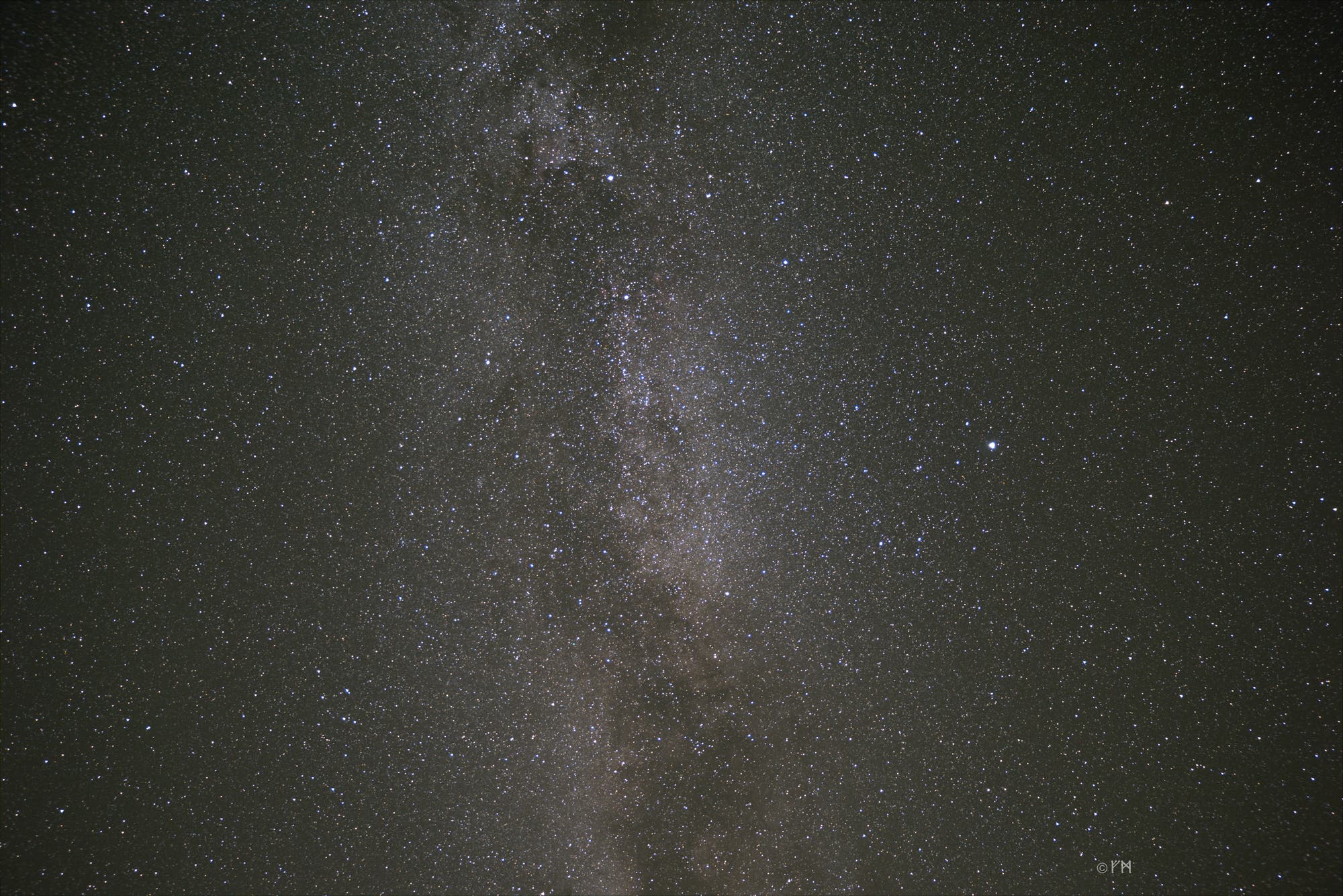 Milchstraße über Dänemark