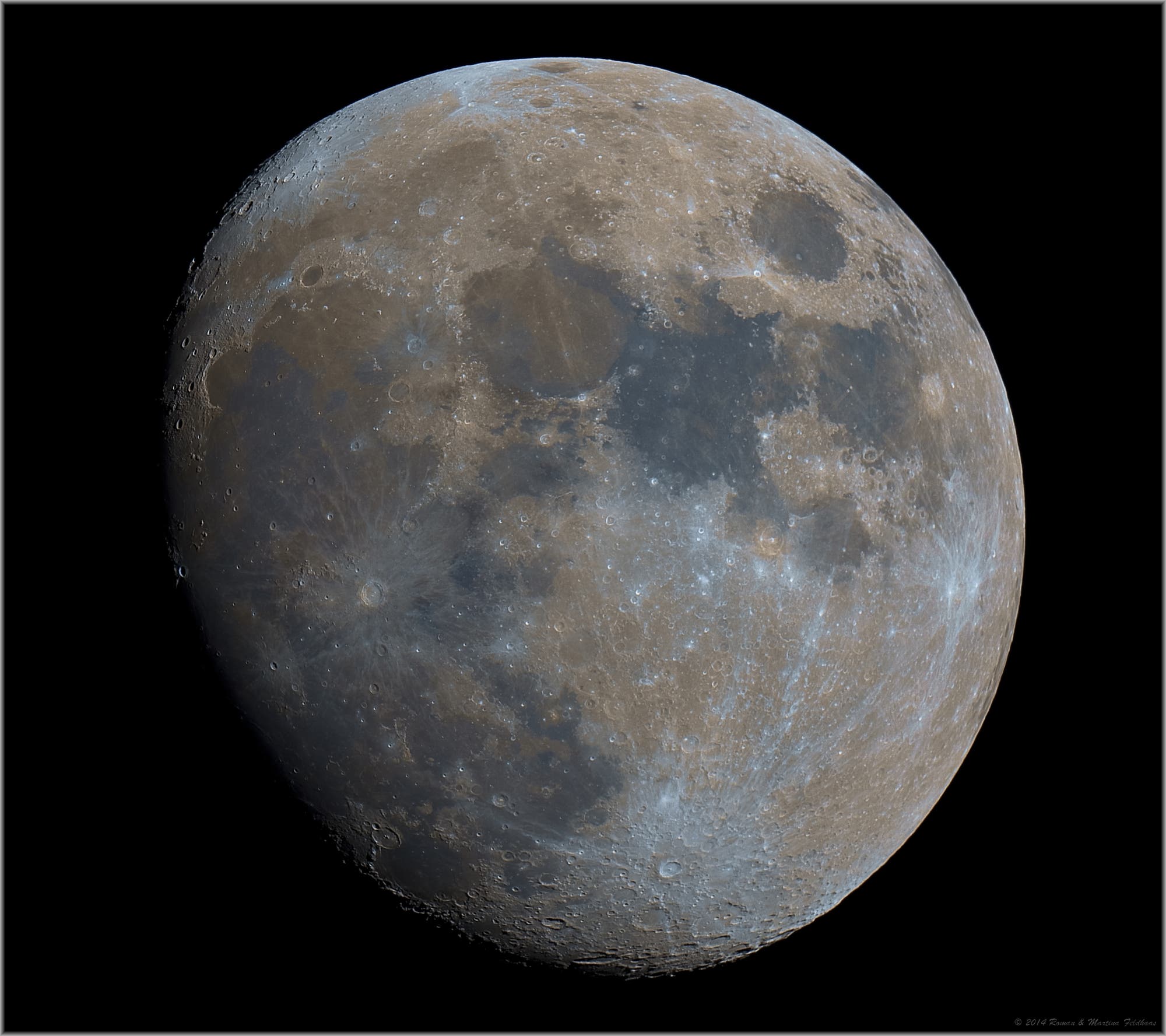 Mond (85 %) - 12. Jänner 2014