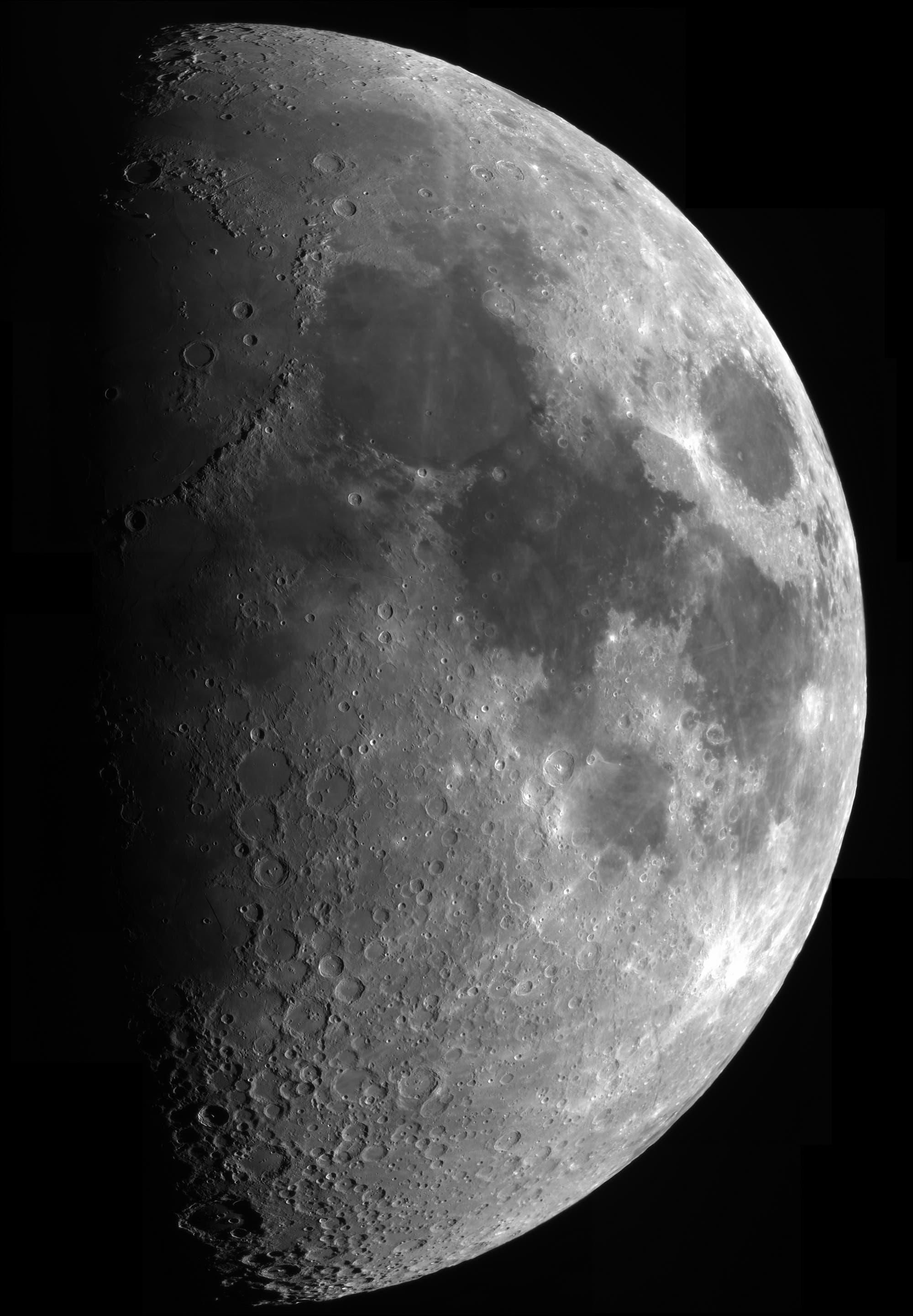 Der Mond am 20. Februar 2021, 21:50 Uhr MEZ