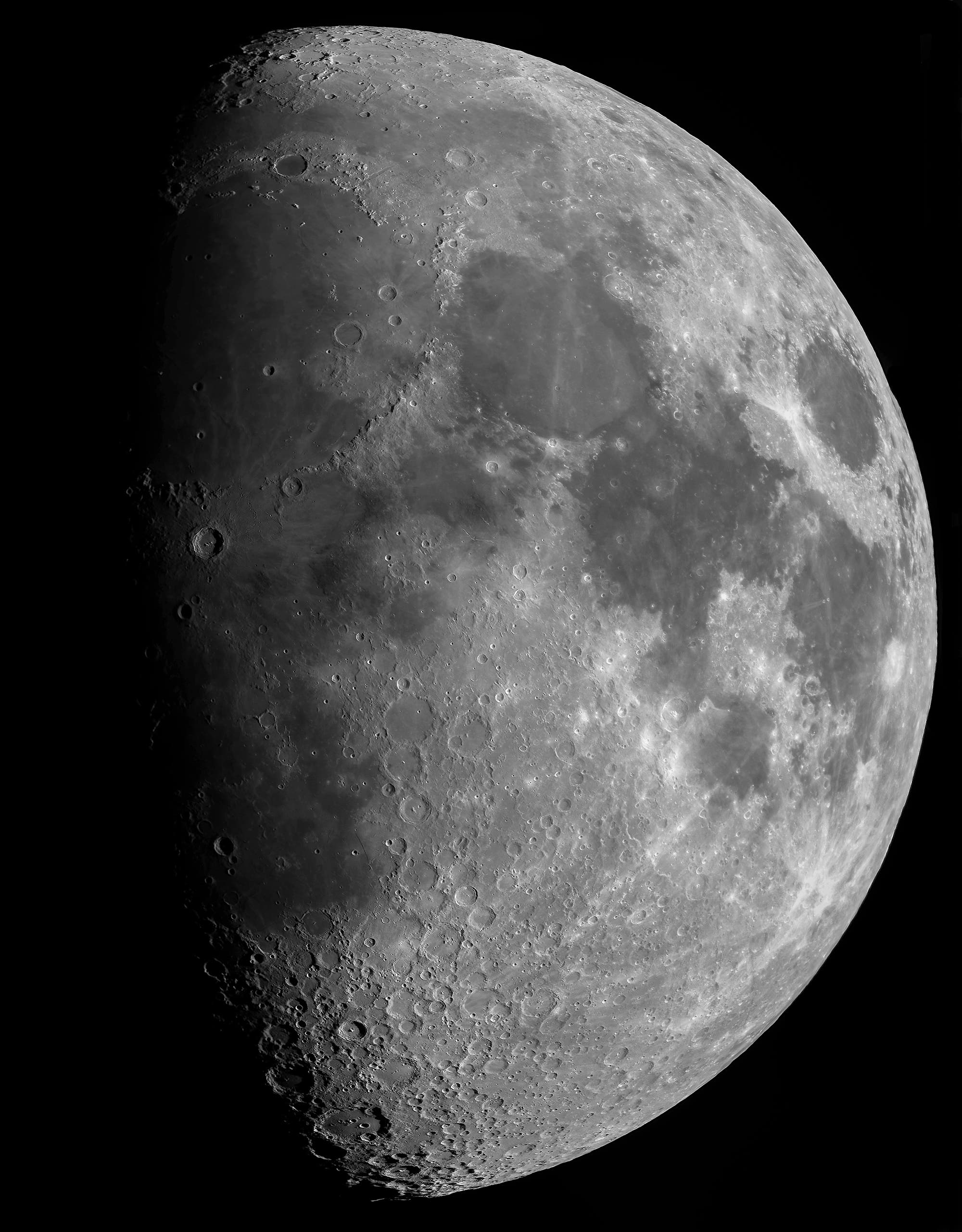 Mond am 29. Oktober 2017