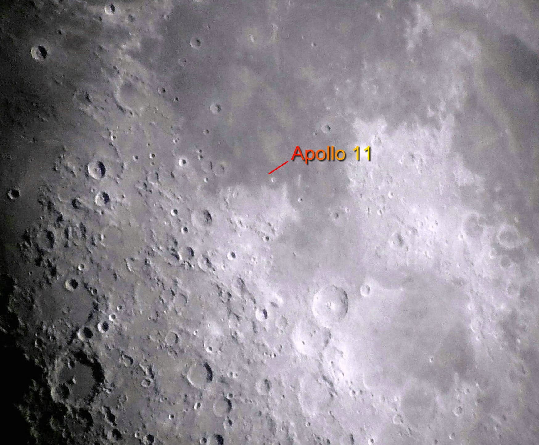 Landestelle von Apollo 11