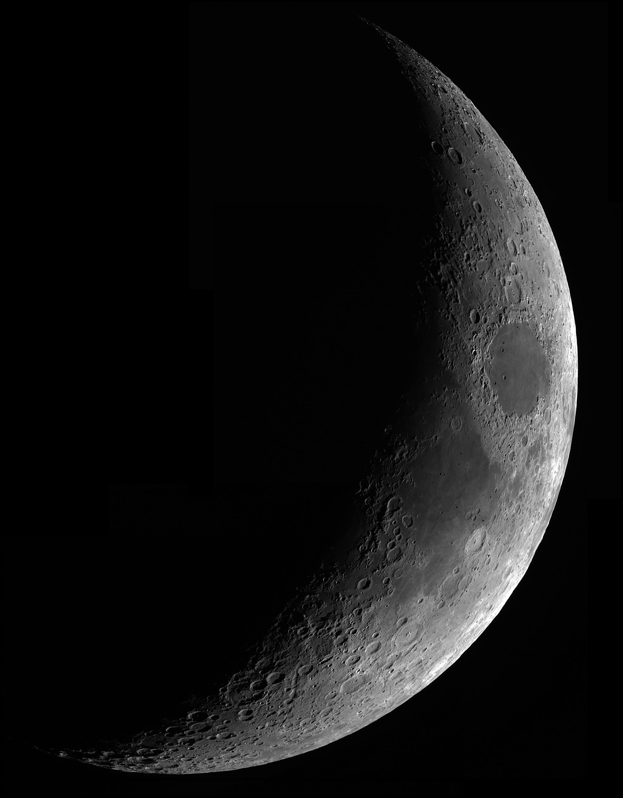 Der Mond am 7. August 2016