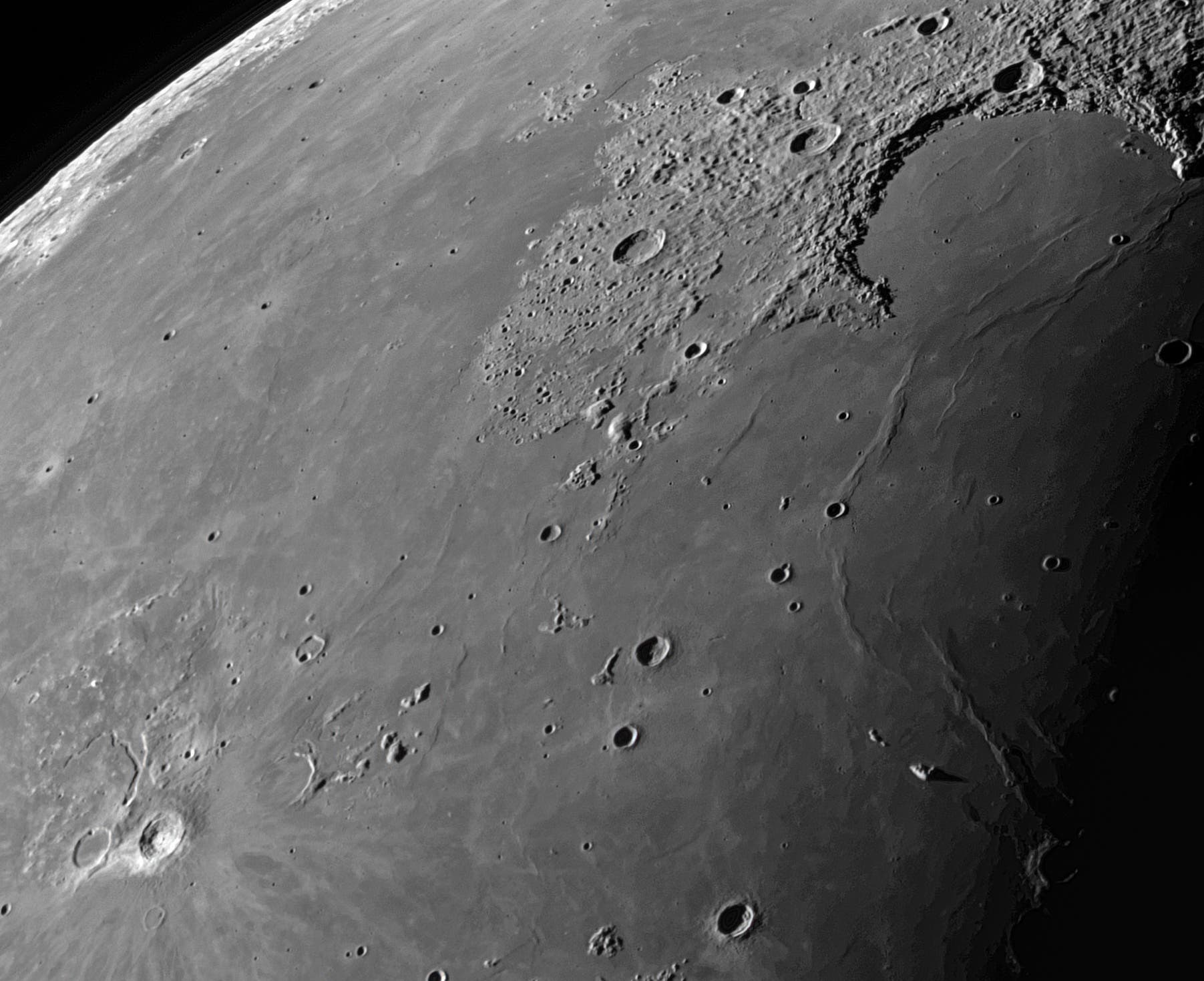 Der Mond am 1. September 2021 -2