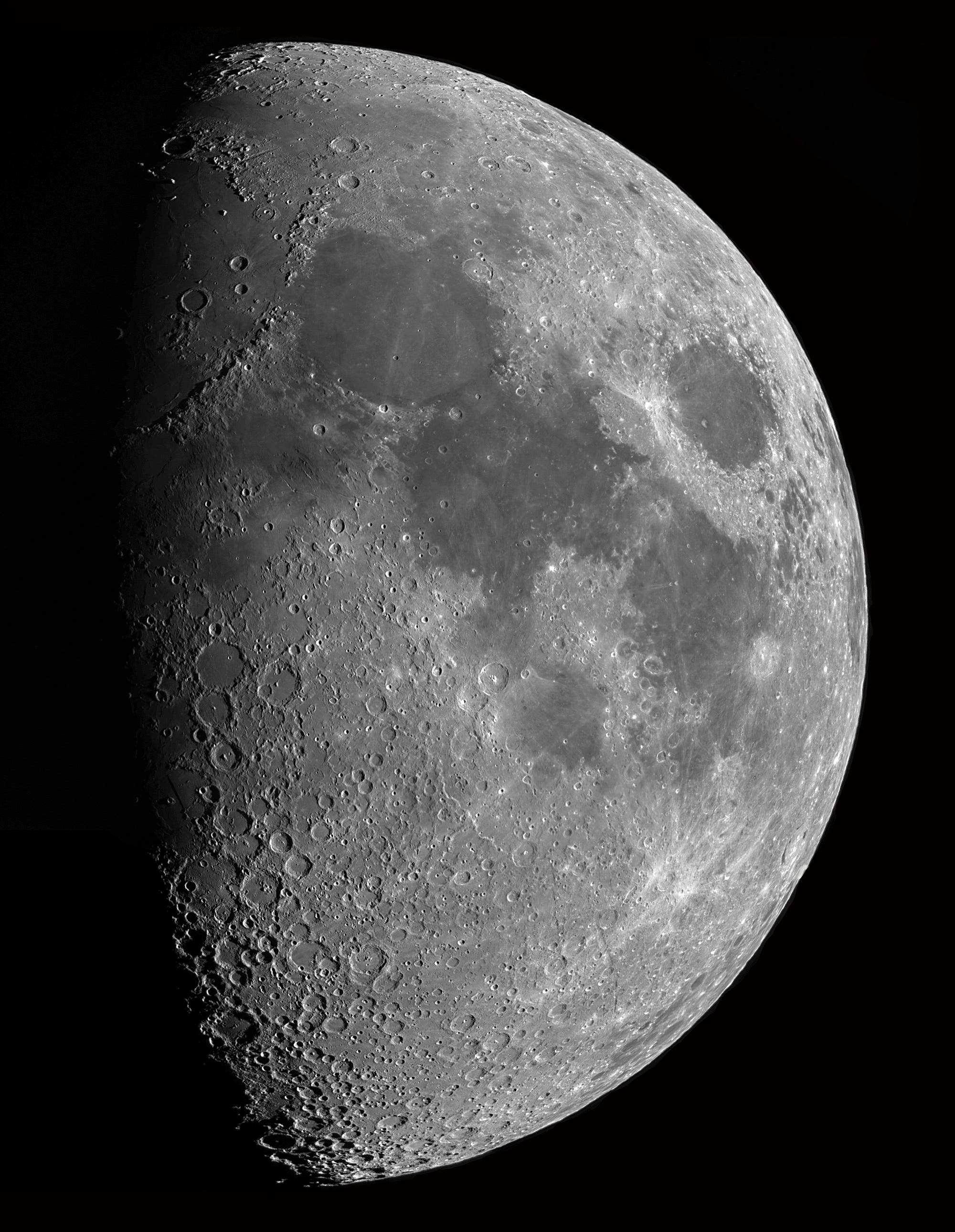 Der Mond am 19. August 2018 (1)