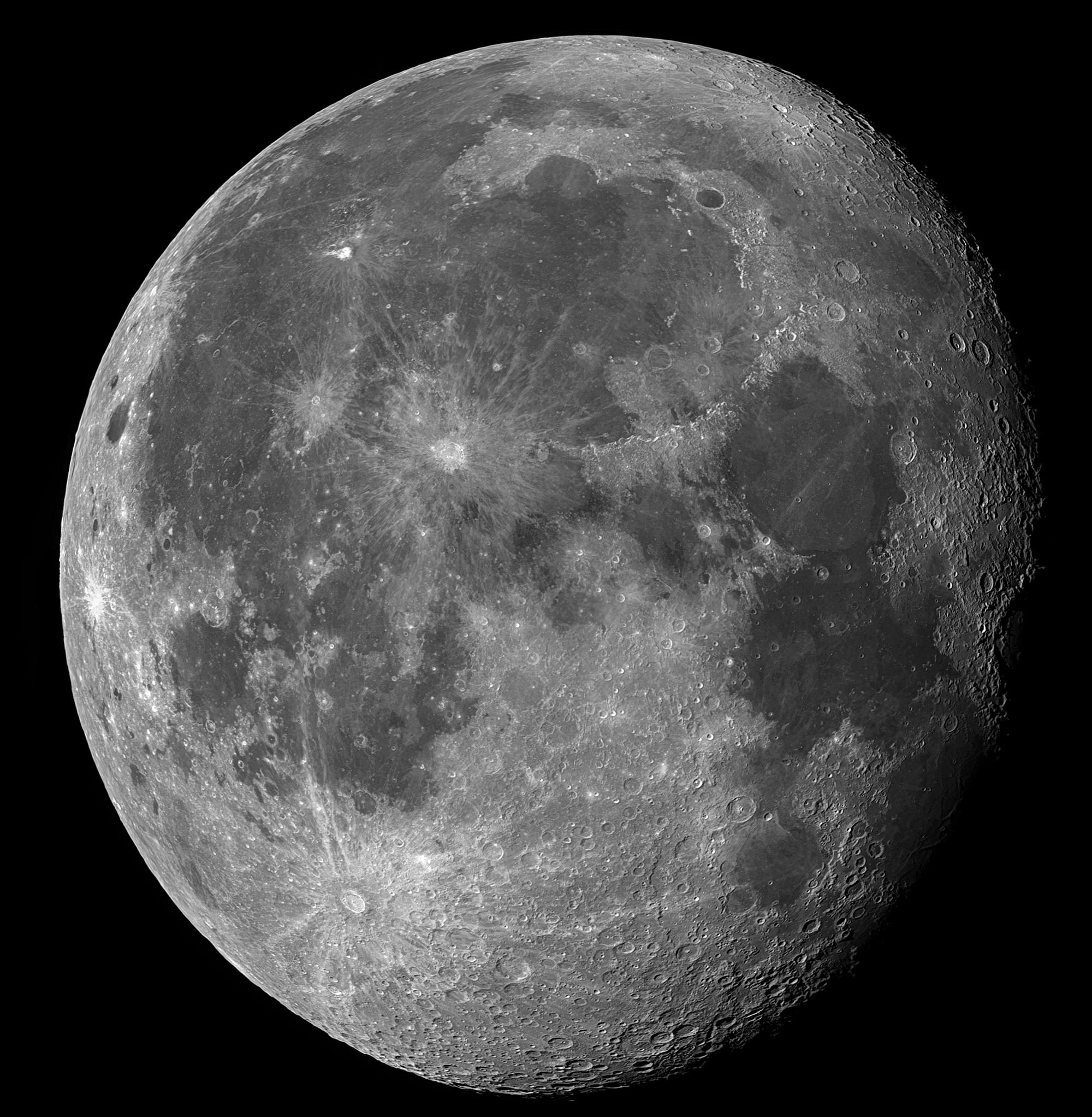 Der Mond am 20. Juli 2019 (1)