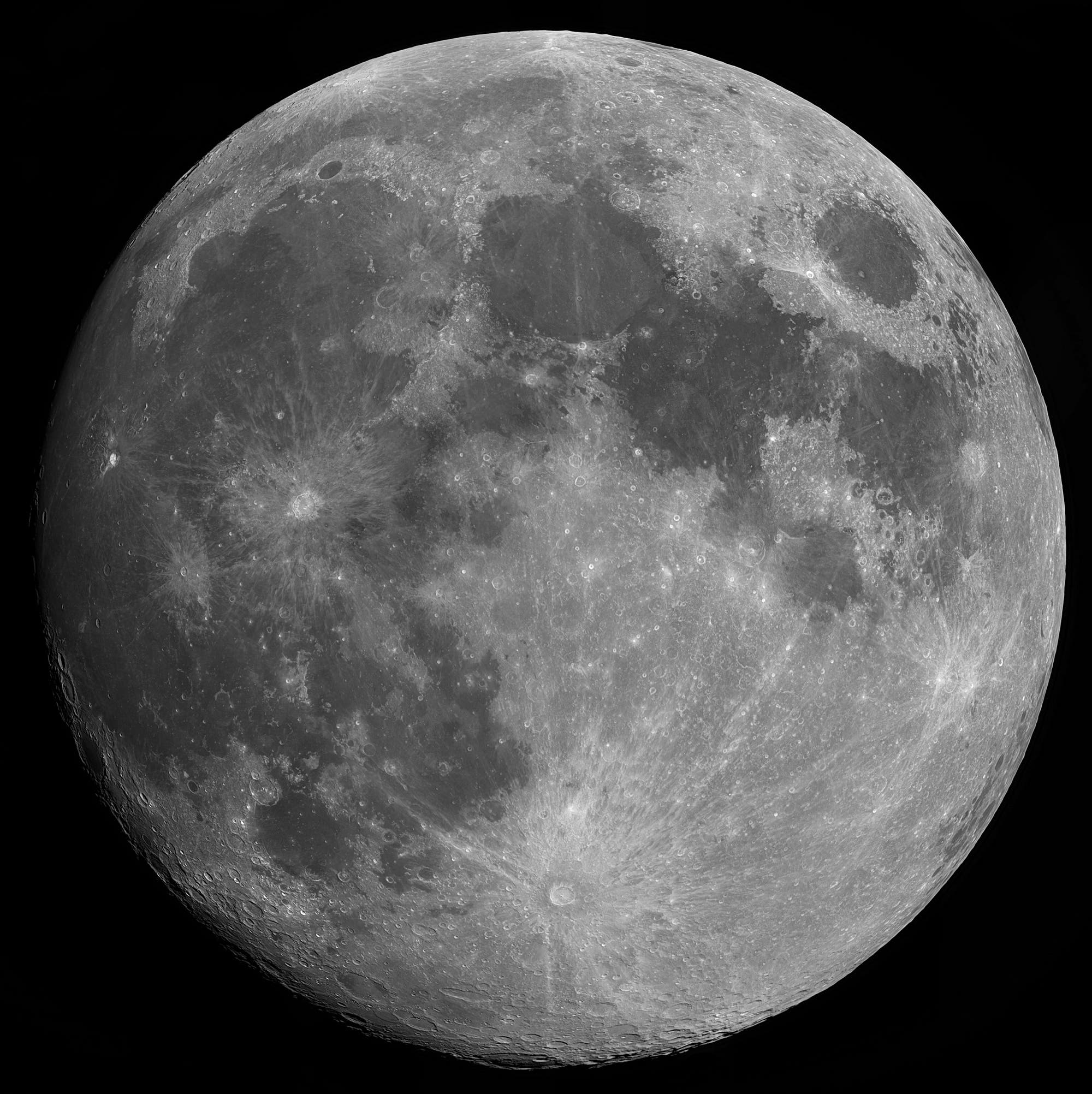 Der Mond am 26. Juni 2018