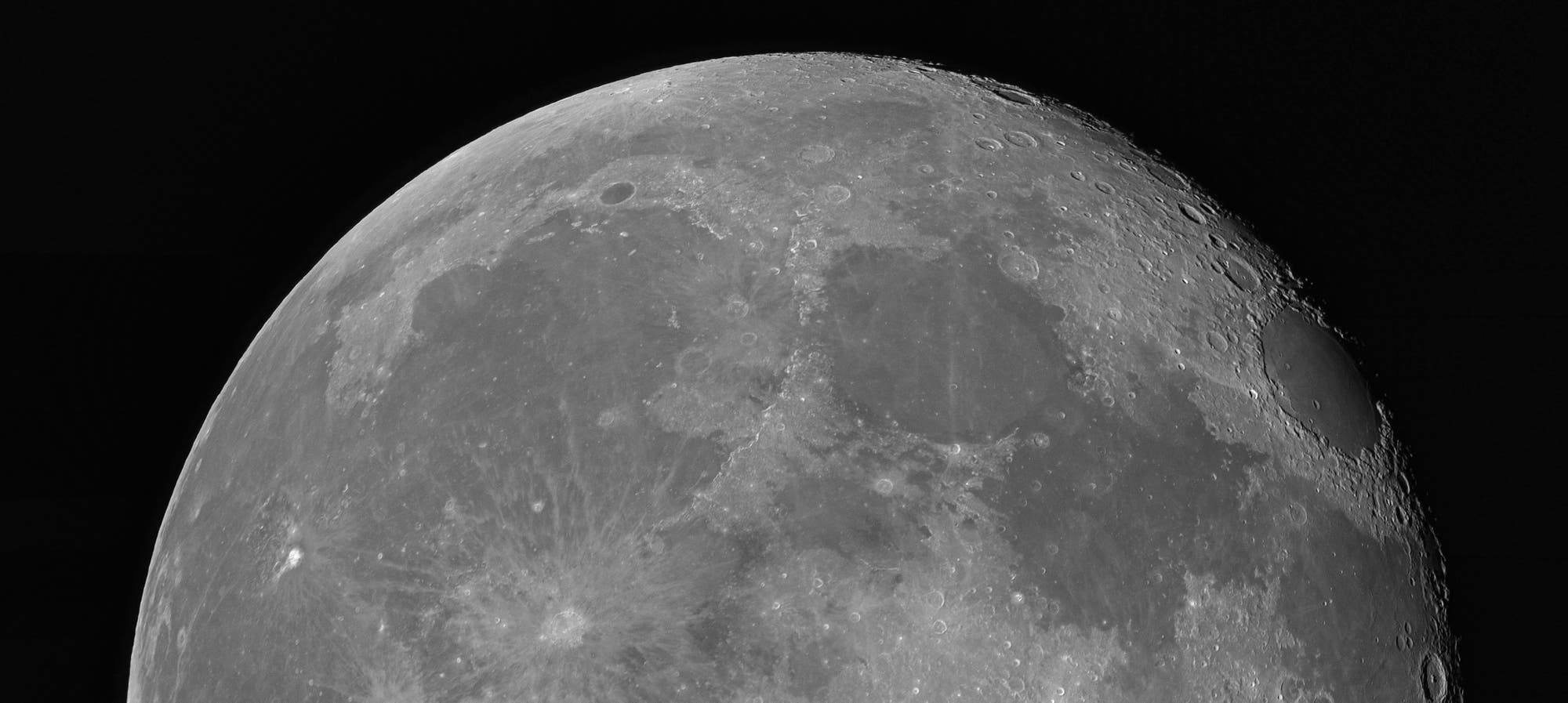 Der Mond am 28. Februar 2021