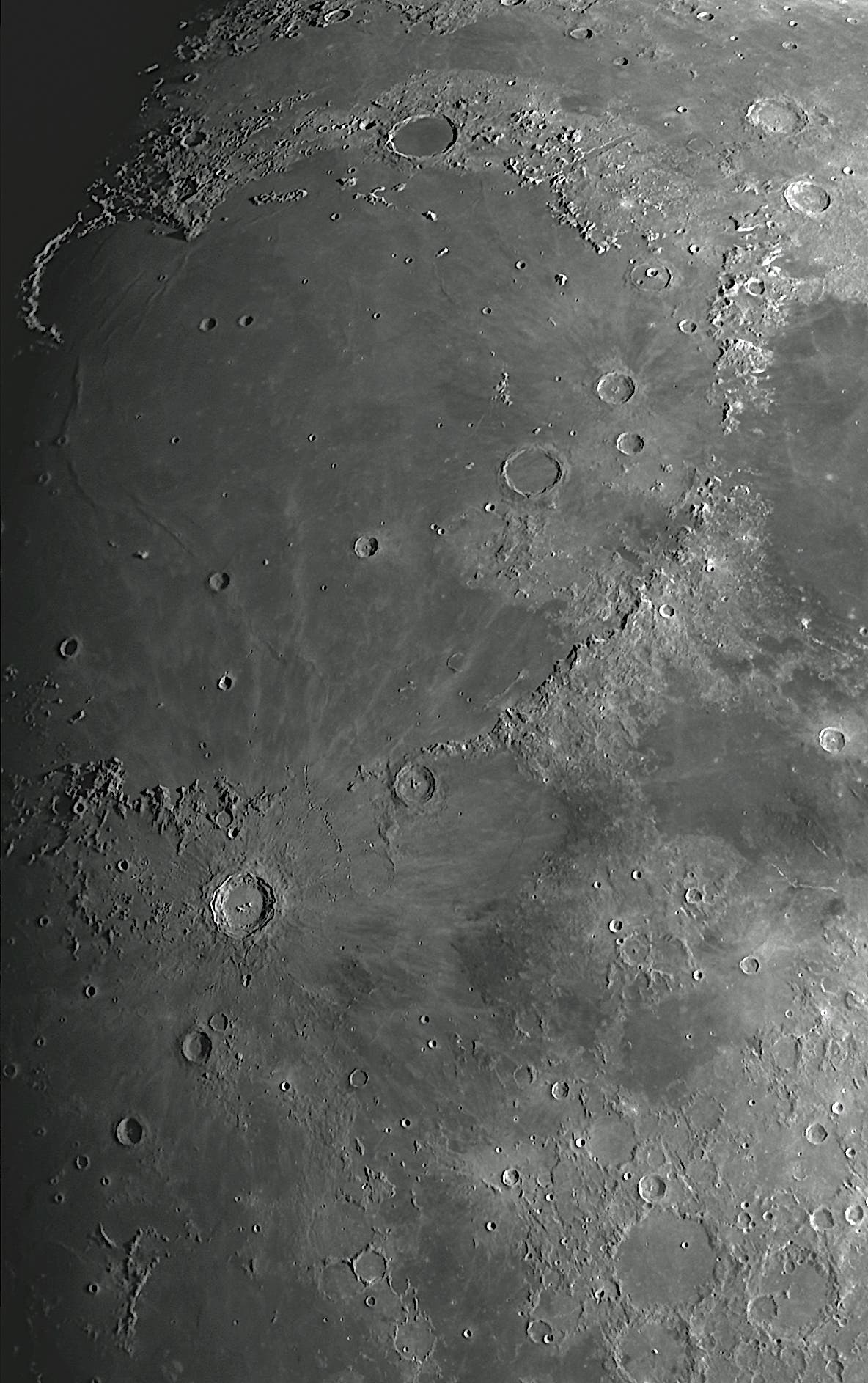 Mond am 30. September 2017