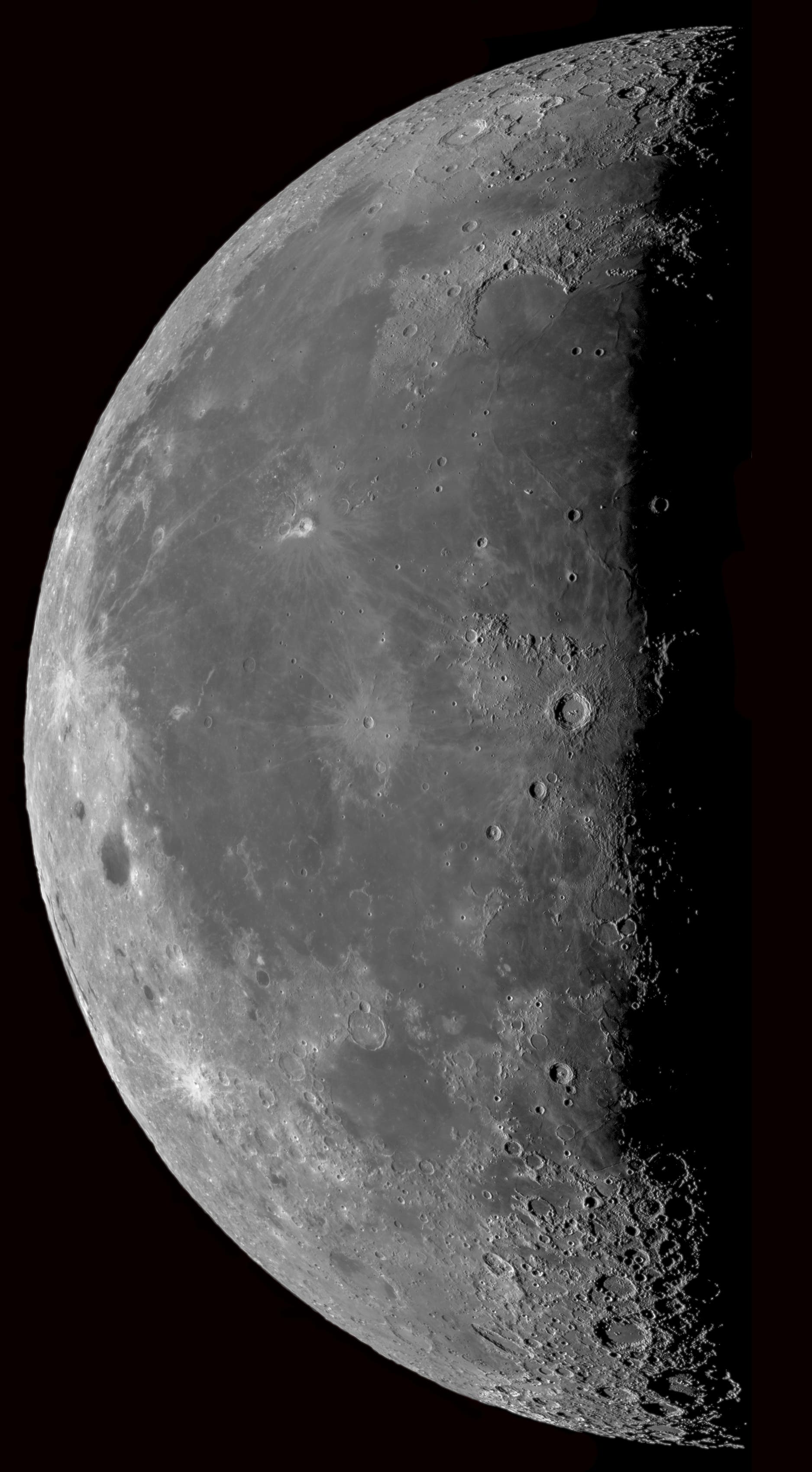 Der Mond am 5. August 2018 (1)