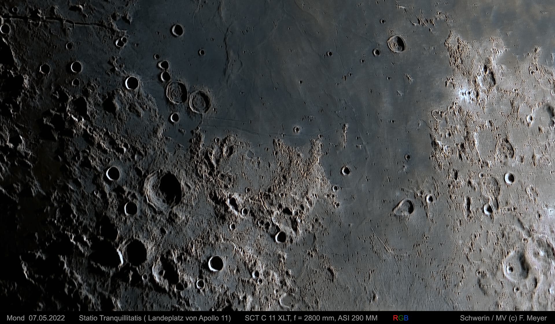 Mond, Statio Tranquillitatis am 7. Mai 2022 (2)