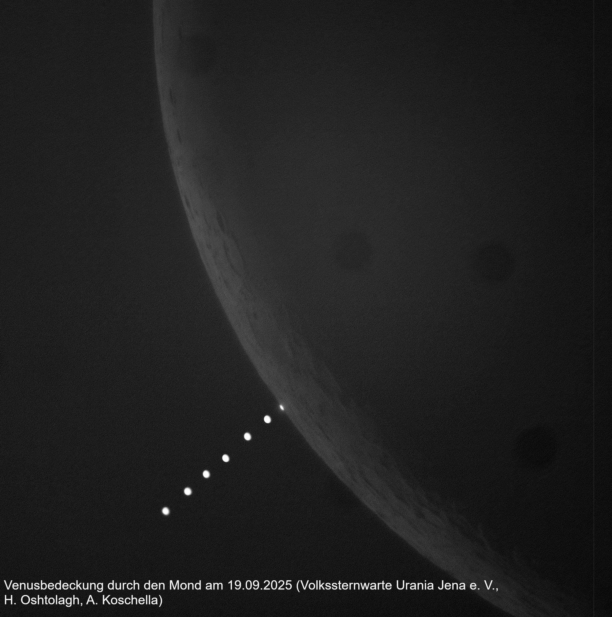 Venusbedeckung durch den Mond