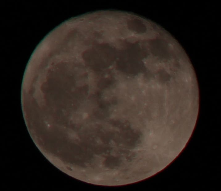 Vollmond am 13. April 2025