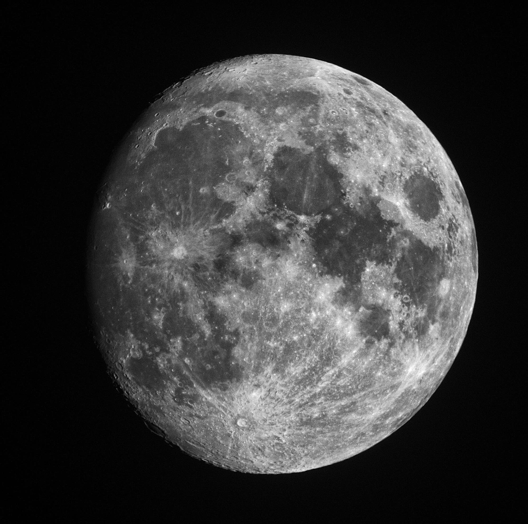 Mond – Libration: Mare Crisium randfern