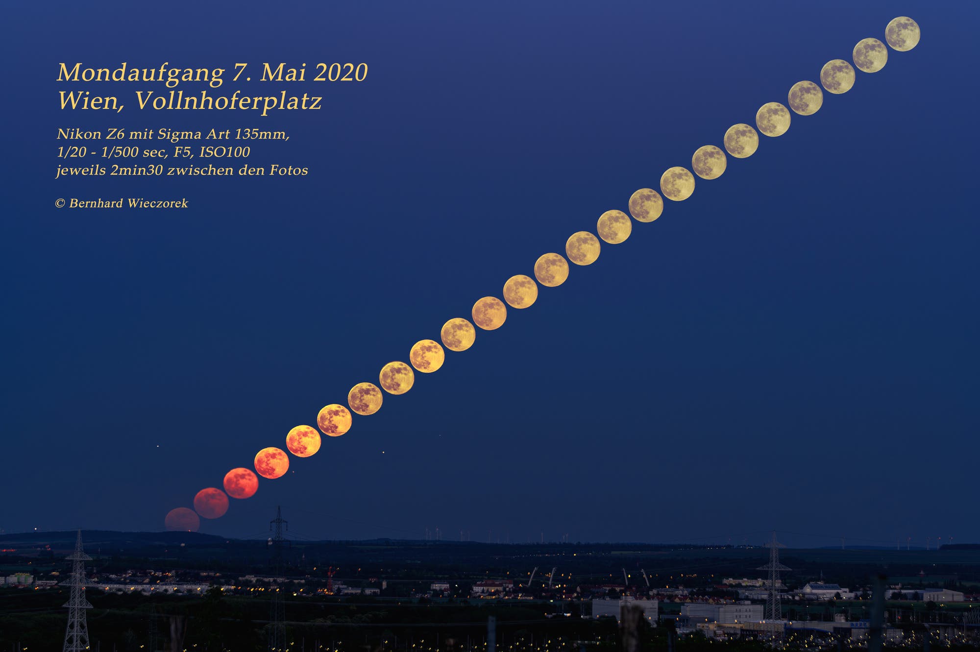 Mondaufgang 7. Mai 2020