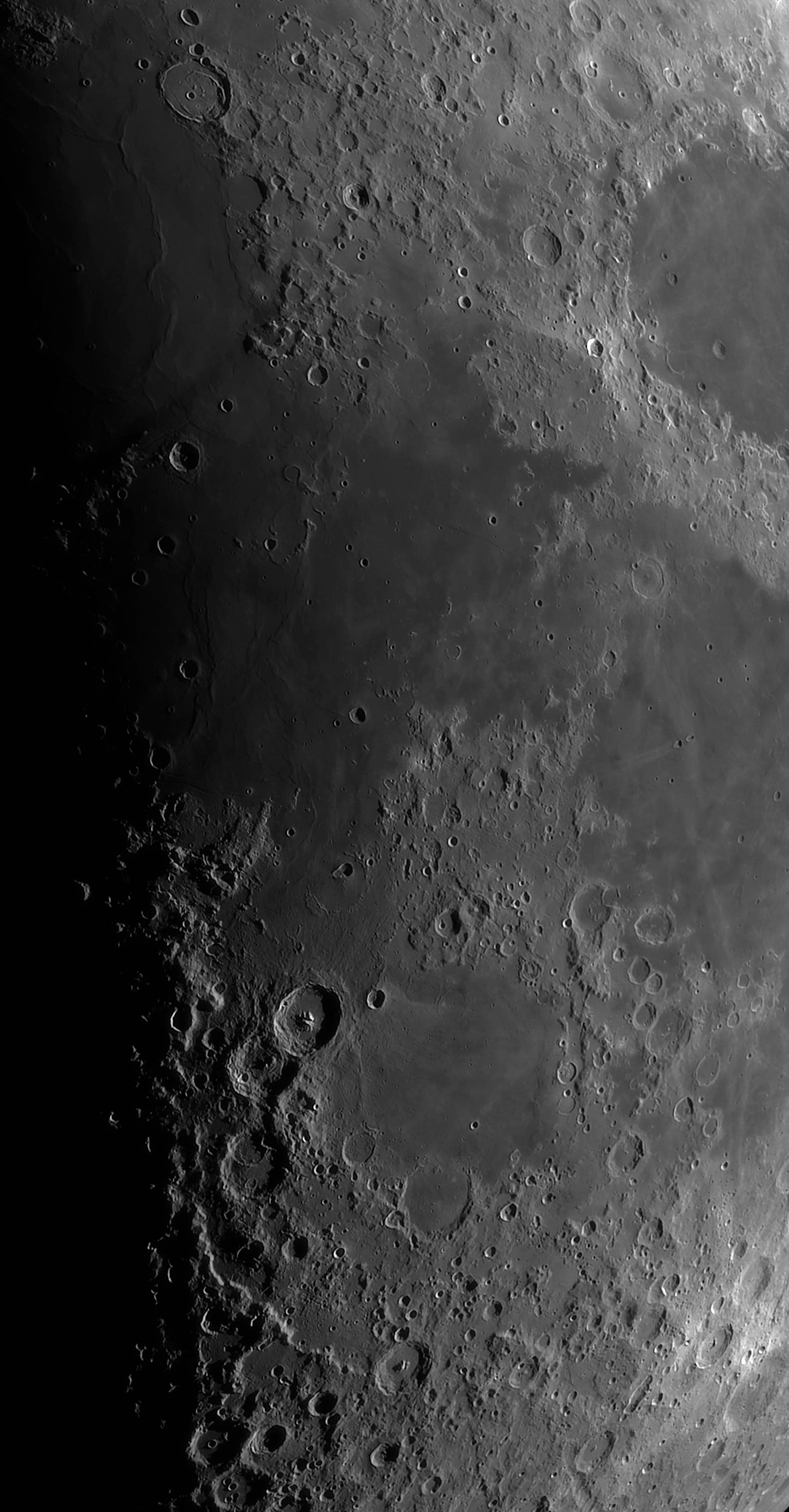 Von Posidonius über Messier zu Piccolomini am 14. März 2016
