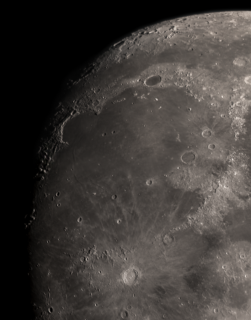 Der Mond vom 15 April 2019 - Mare Imbrium