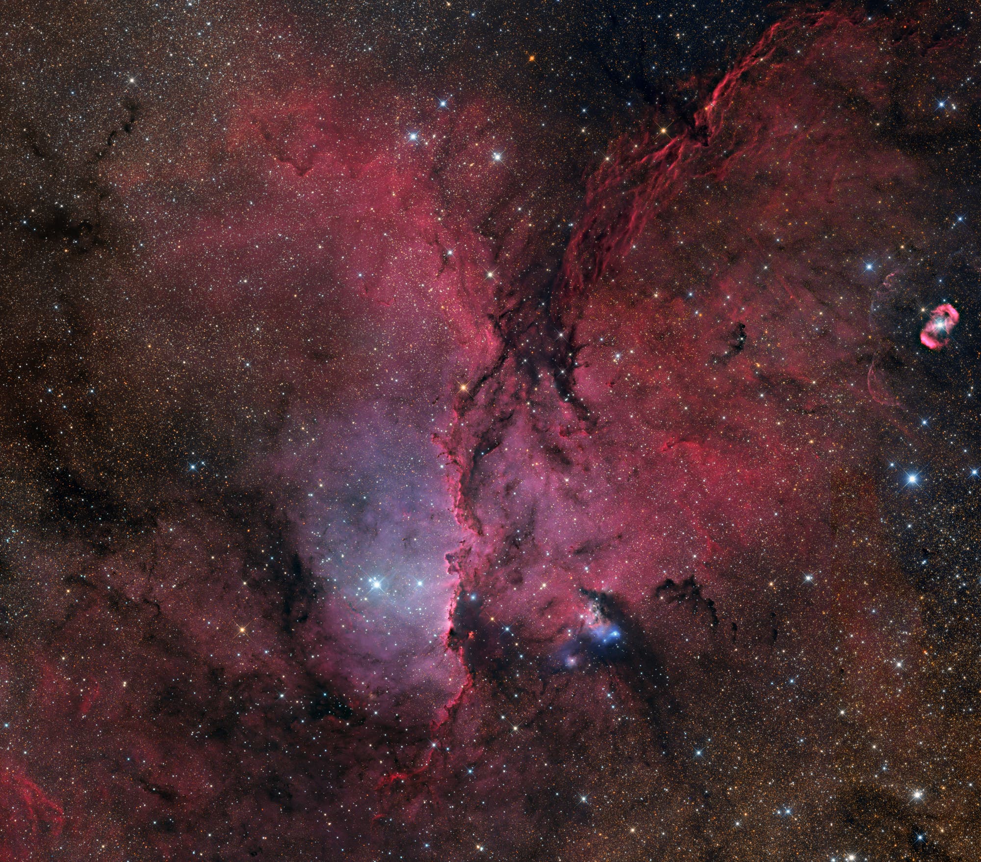 NGC 6188 im Sternbild Altar