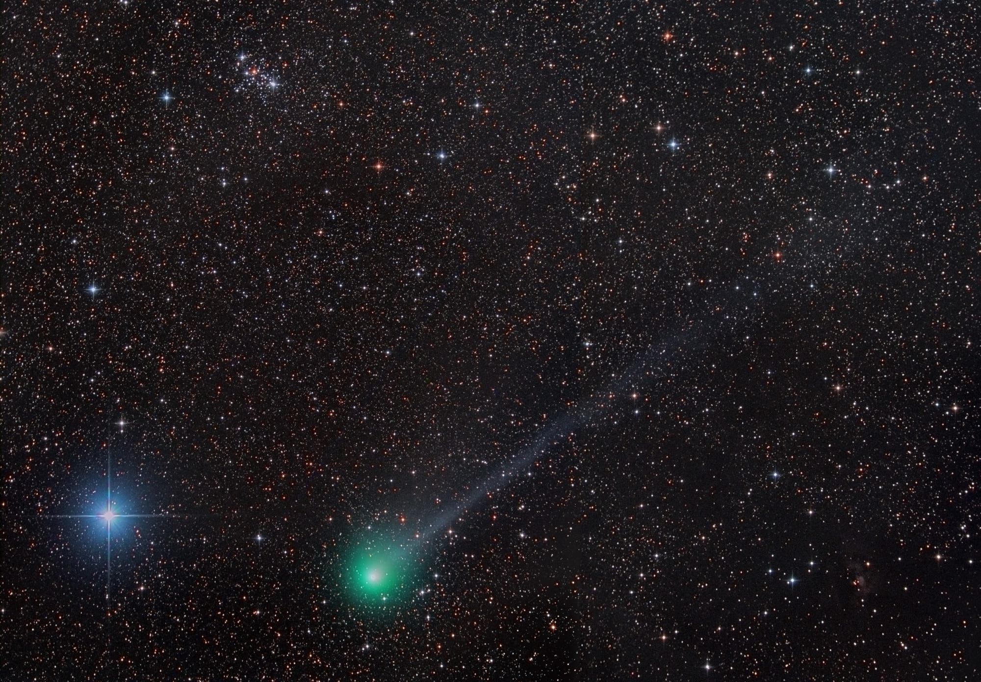 Komet C/2014 Q2 Lovejoy und M 103