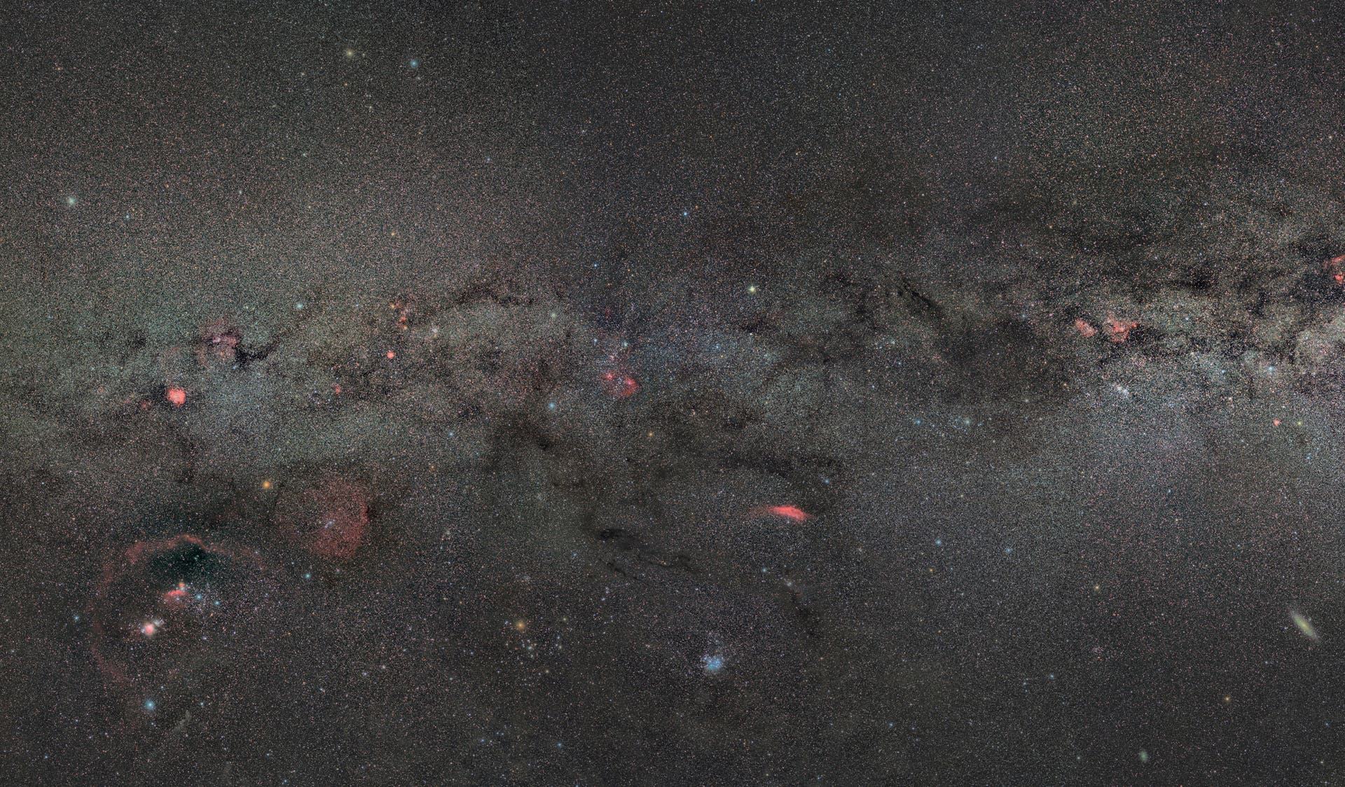 Milchstraßenmosaik