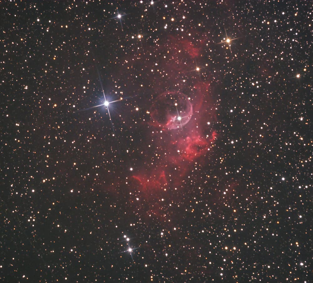 Bubble Nebel NGC 7635