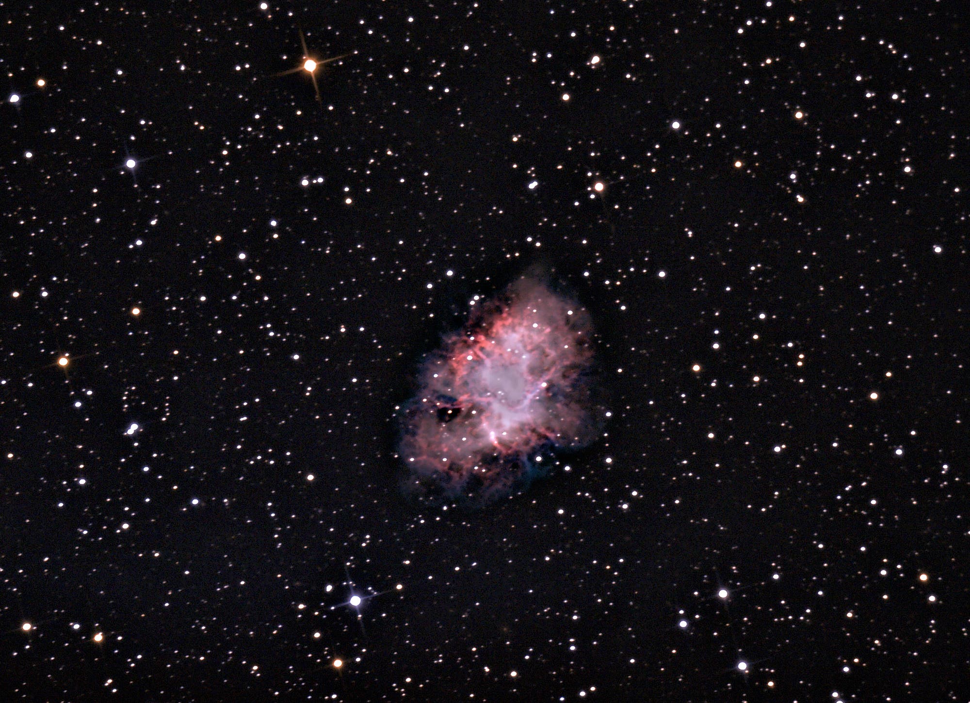 Krebsnebel M 1, ein Supernovaüberrest 