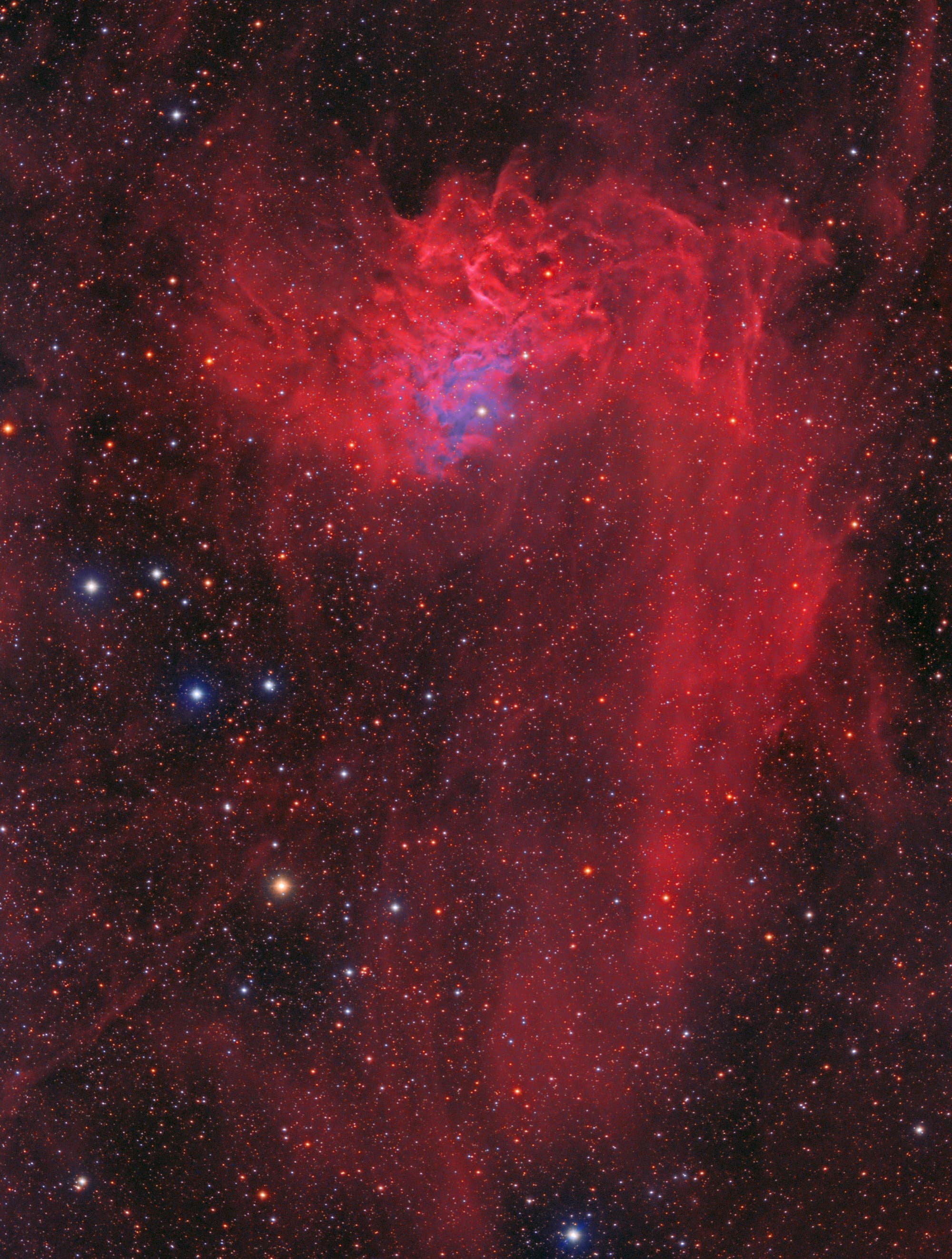IC405 - Der flammende Stern