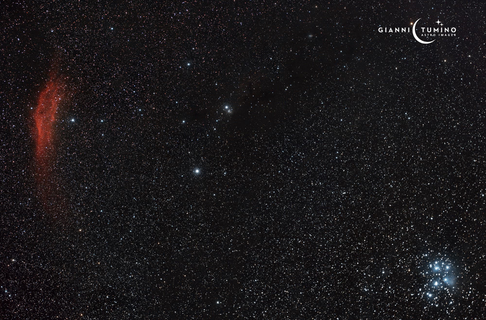 NGC 1499 & Messier 45