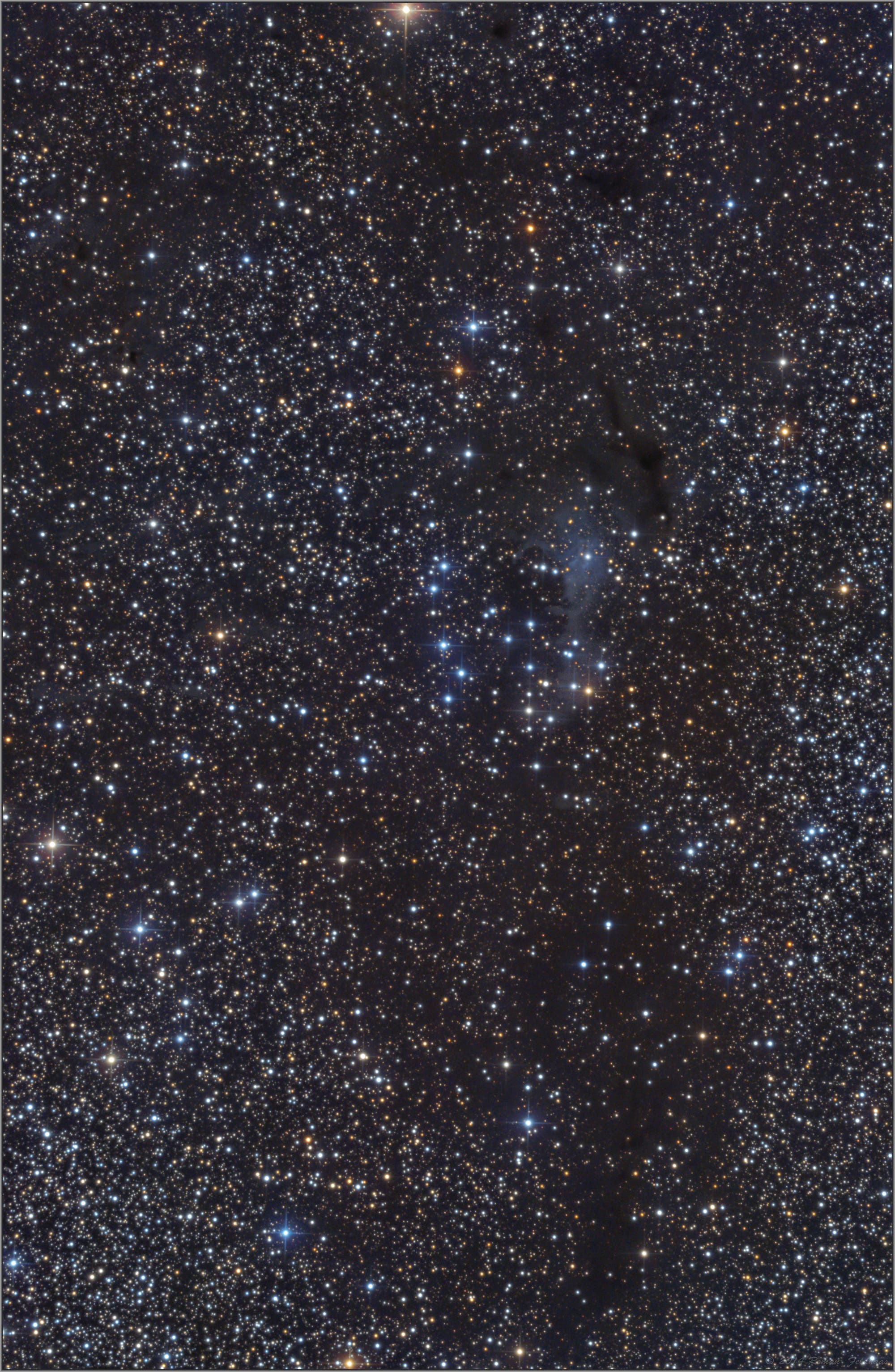NGC 225 (Sailboat-Cluster), LDN 1292 und vdB 4